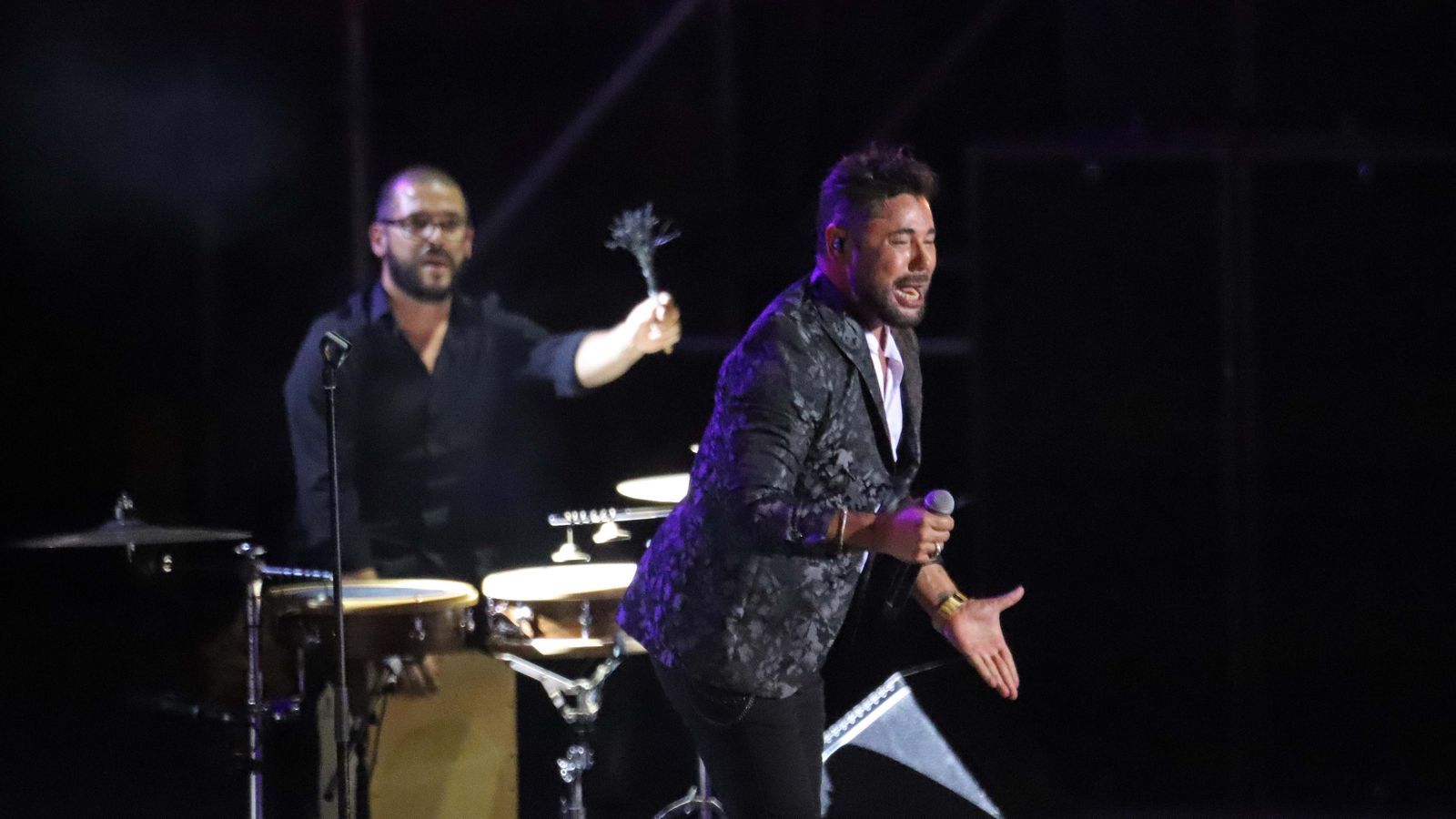 Las mejores fotos del concierto de Miguel Poveda en Algeciras