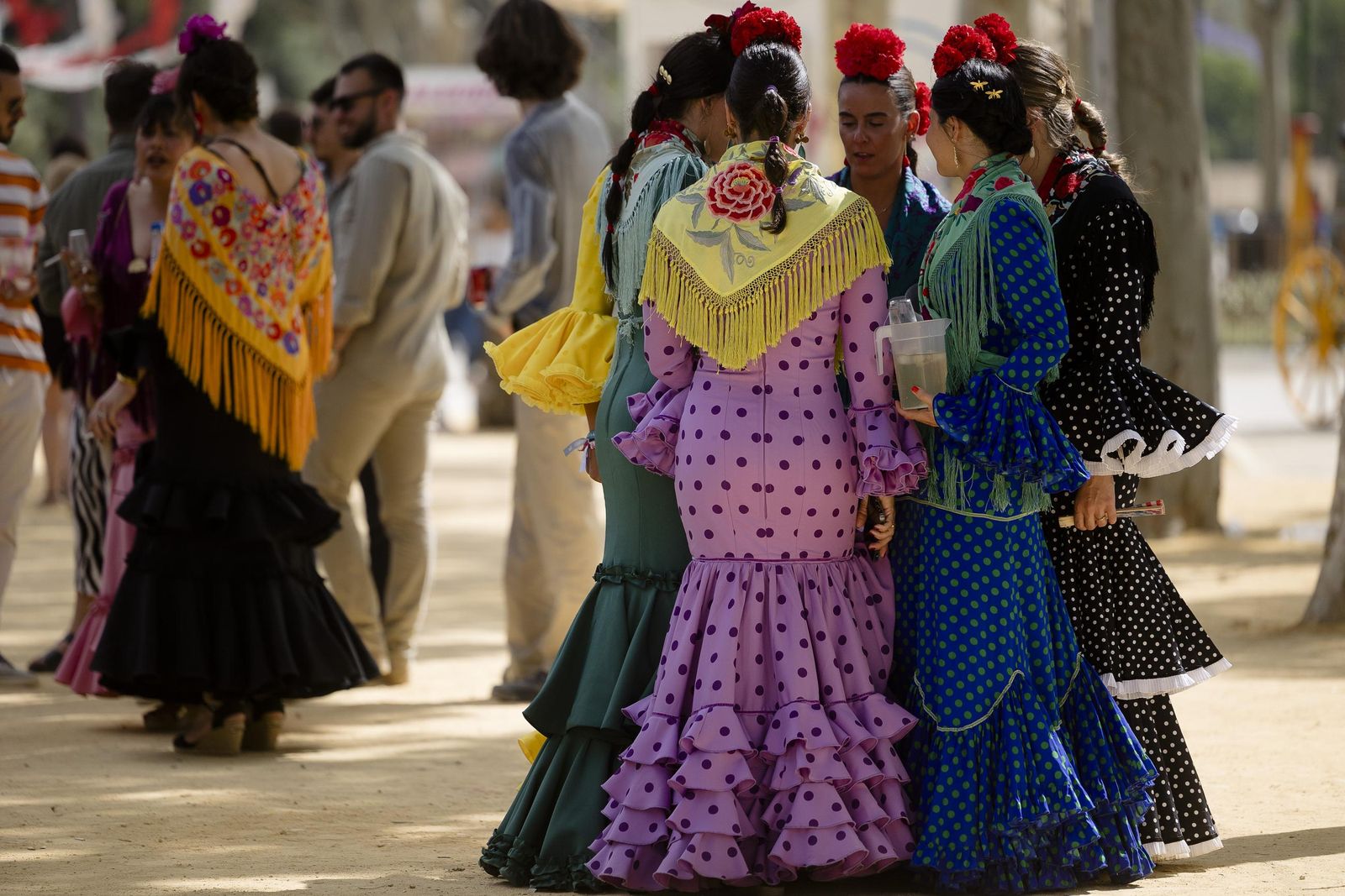 Las imágenes del viernes en la Feria de El Puerto de Santa María 2025