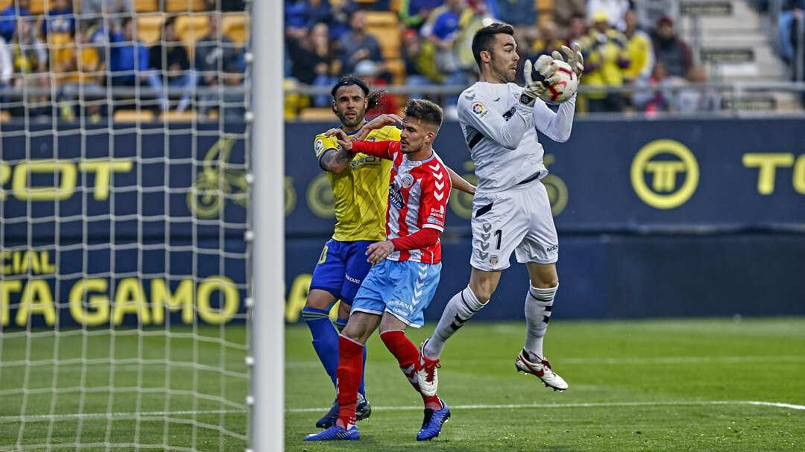 Imágenes del partido de fútbol Cádiz CF - CD Lugo