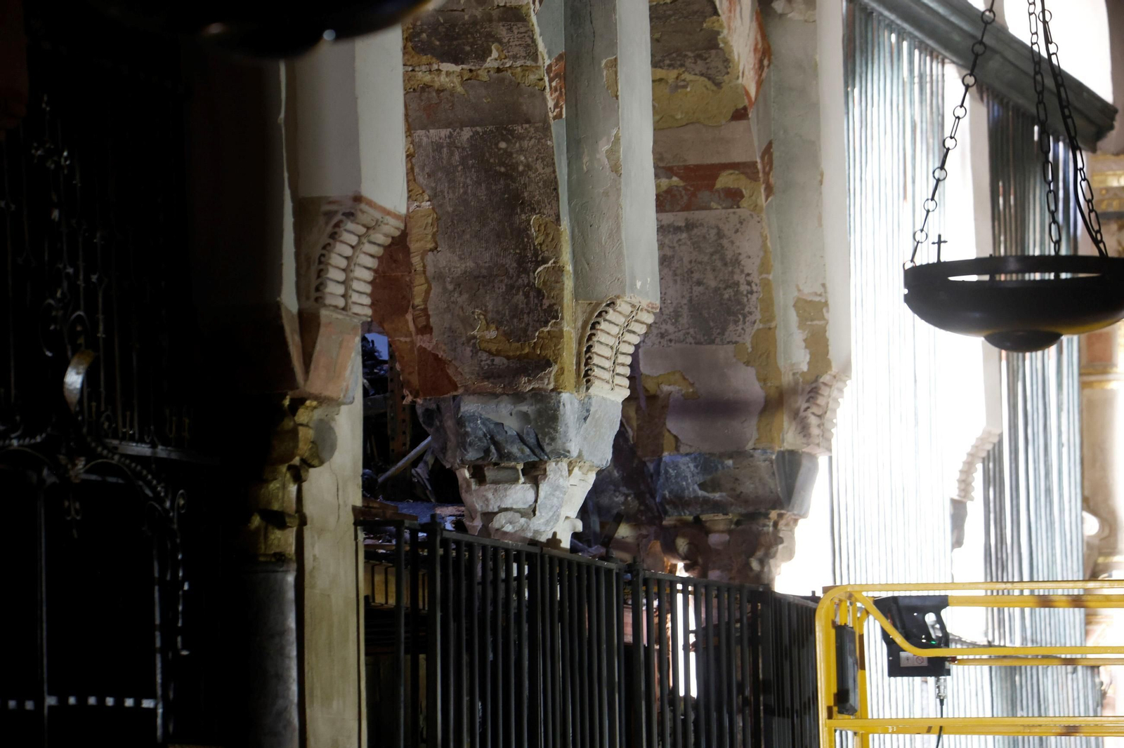 Así ha quedado la Mezquita-Catedral tras el incendio