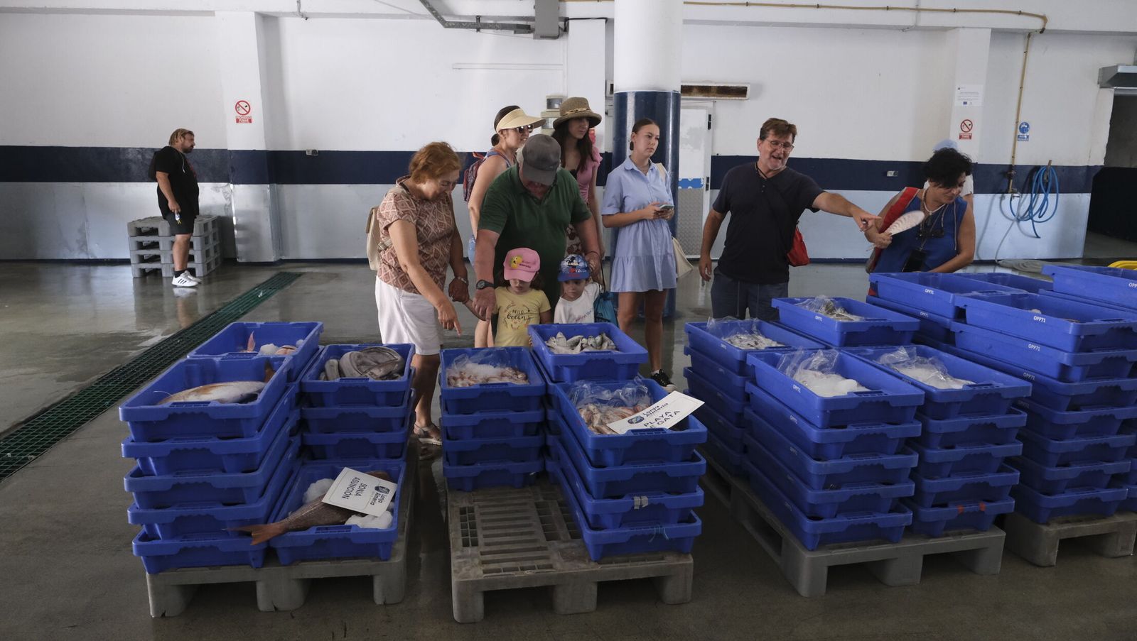 Visita a la Lonja de Almería guiada por José Campoy.