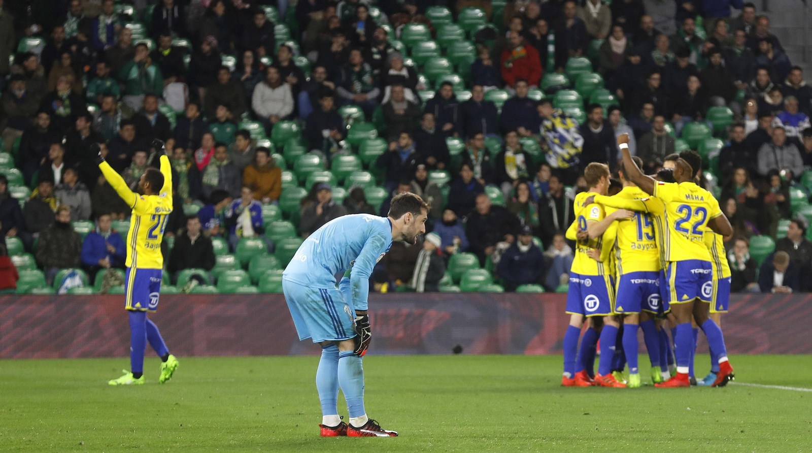 Las imágenes del Betis-Cádiz de Copa