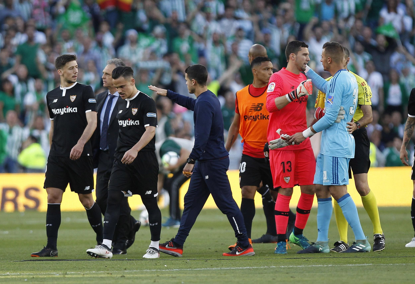 El Real Betis-Sevilla FC, en imágenes