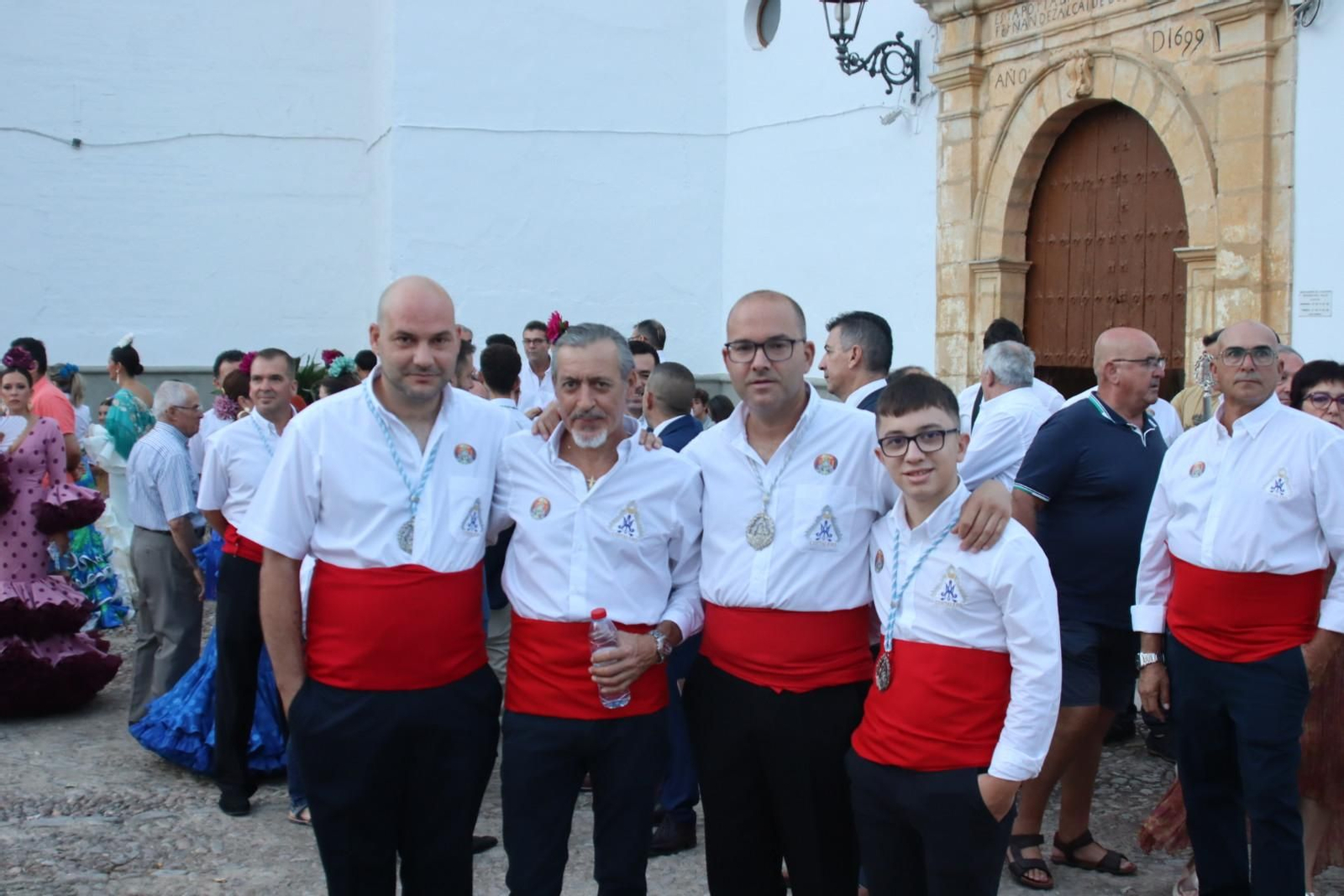 La procesión de Virgen del Valle de Santaella, en imágenes