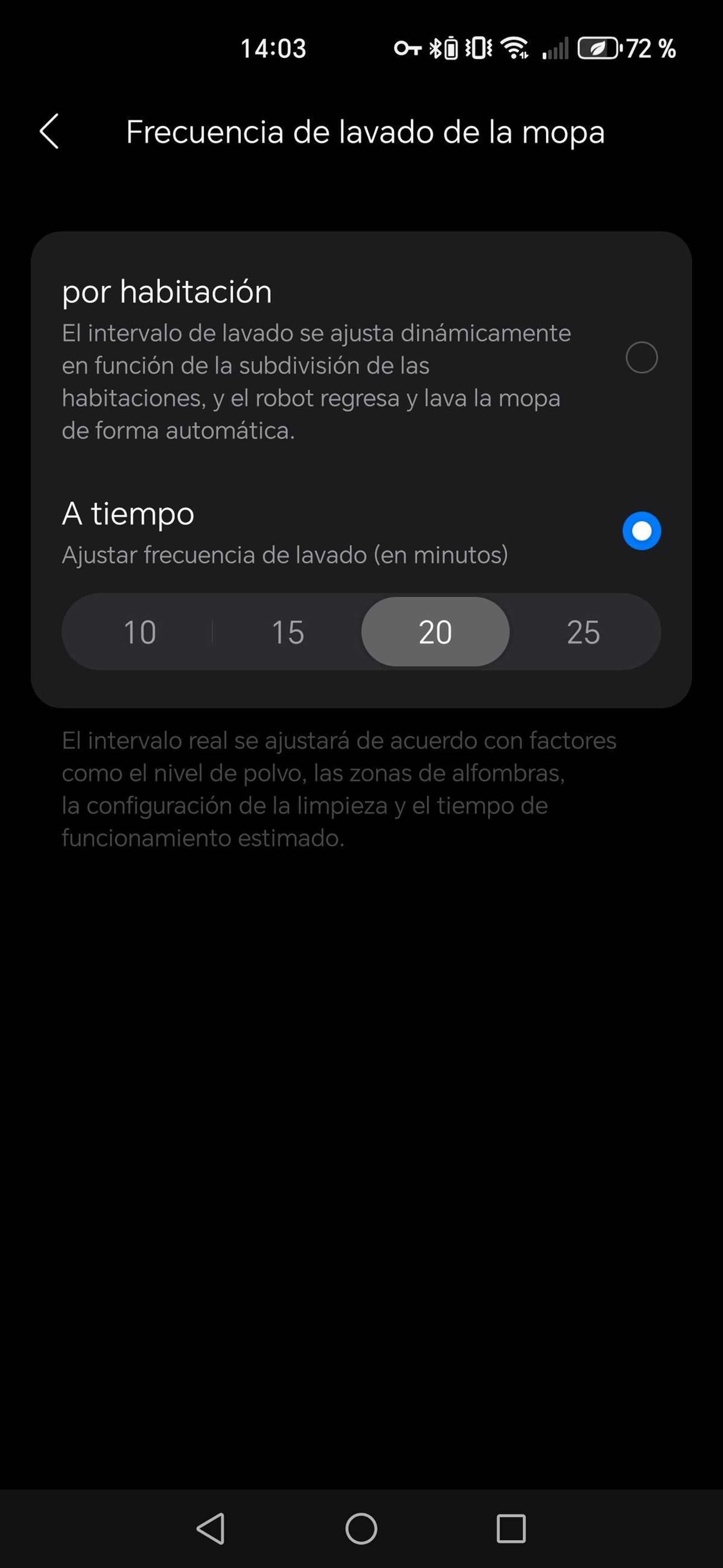 Aplicación Roborock - Robot aspirador Saros Z70