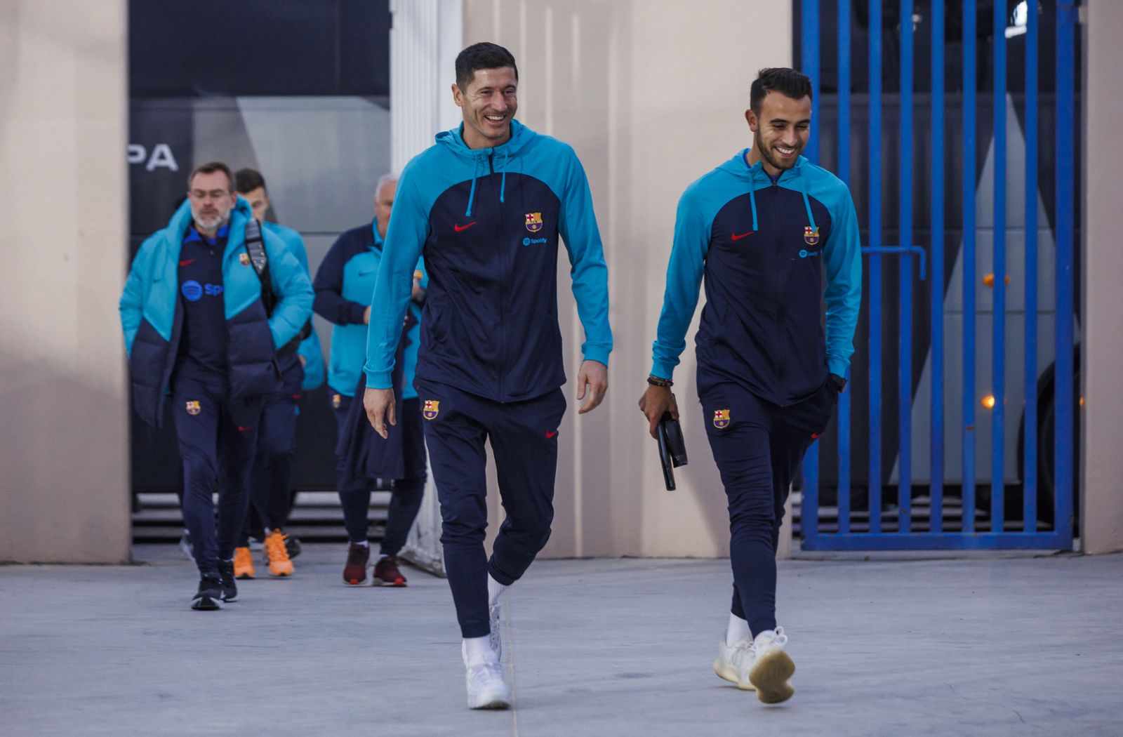 Las fotos del Barcelona antes de jugar con el Betis