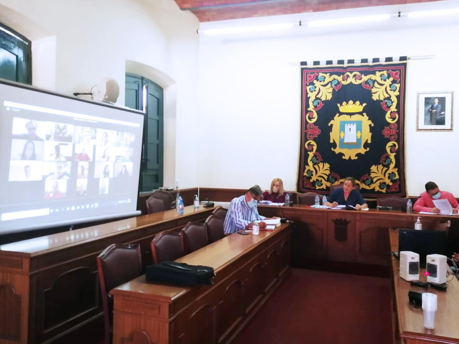 Imagen del Pleno celebrado en Níjar.