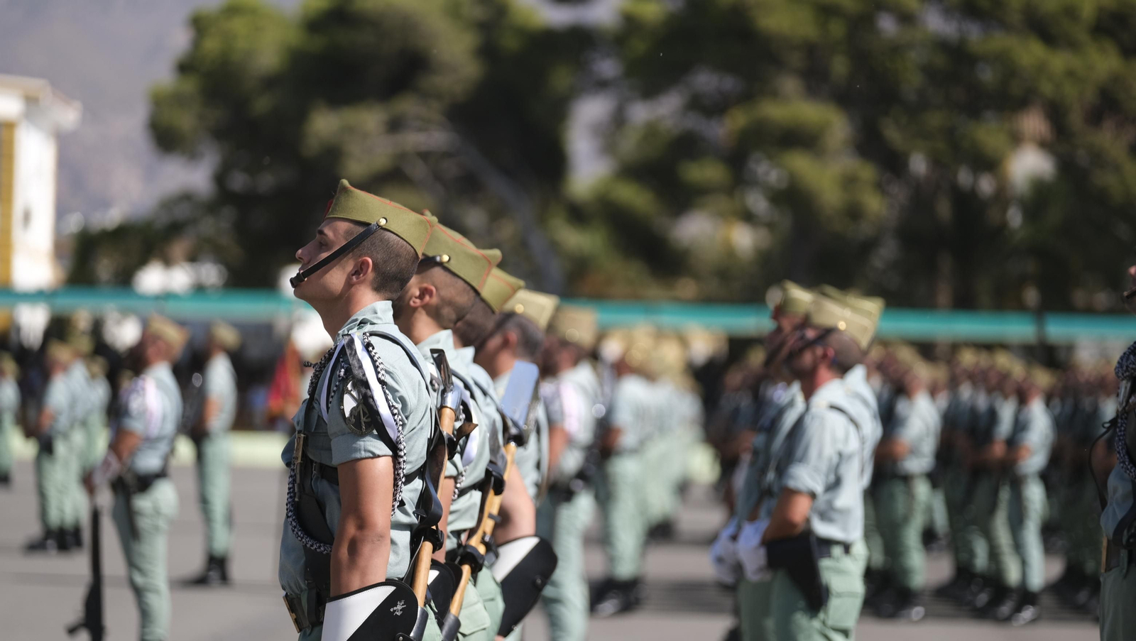 Imágenes del 102 aniversario de La Legión en Almería