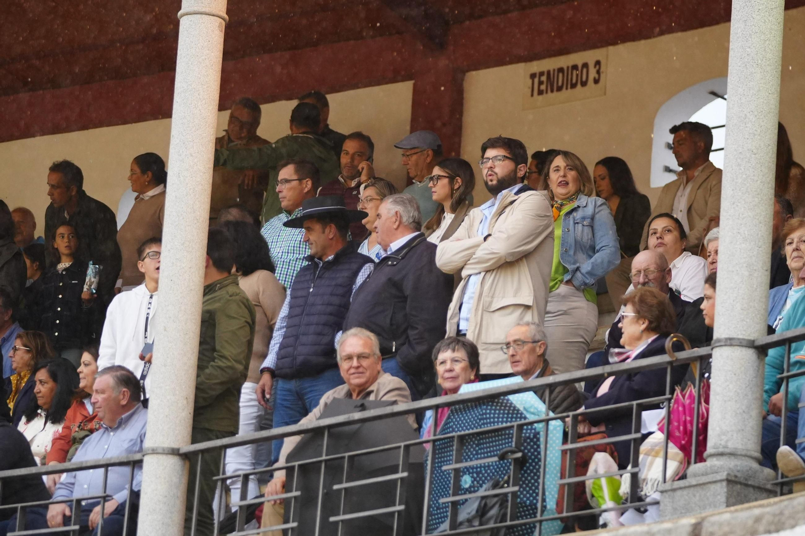 La corrida de rejones de la Feria de Pozoblanco, suspendida por la lluvia