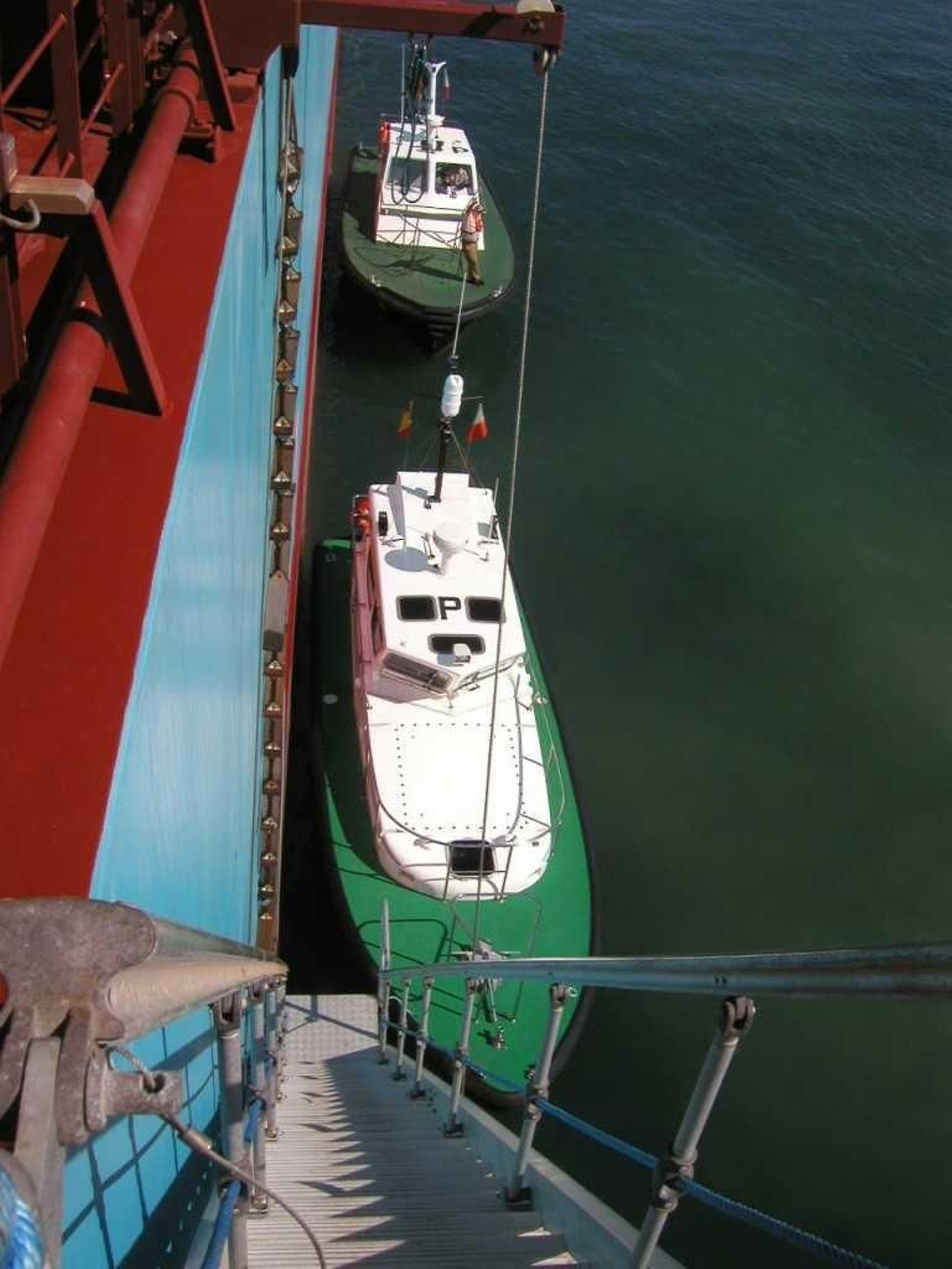 Practicaje en el Puerto de Algeciras.