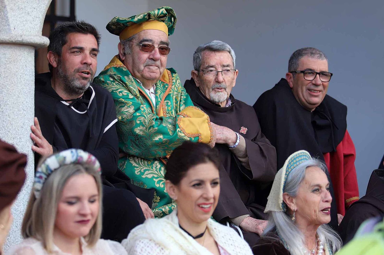 Imágenes del gran ambiente en la Feria Medieval de Palos de la Frontera, Huelva
