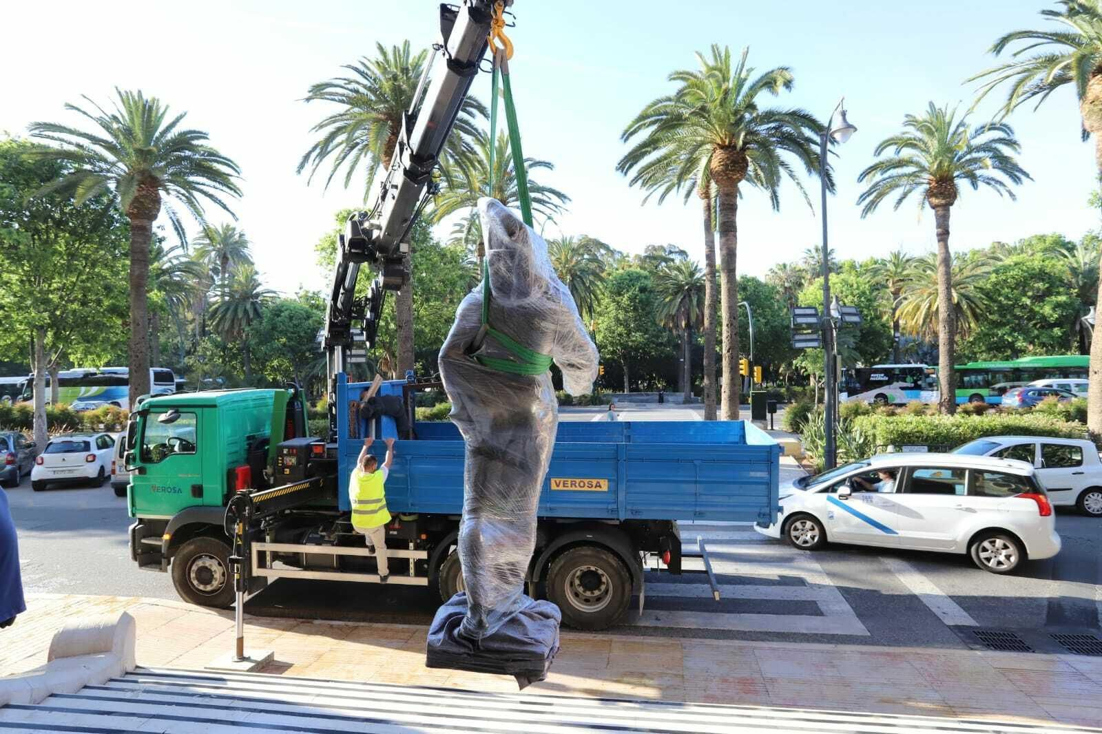 Las fotos del regreso del Marqués de Larios a la Alameda