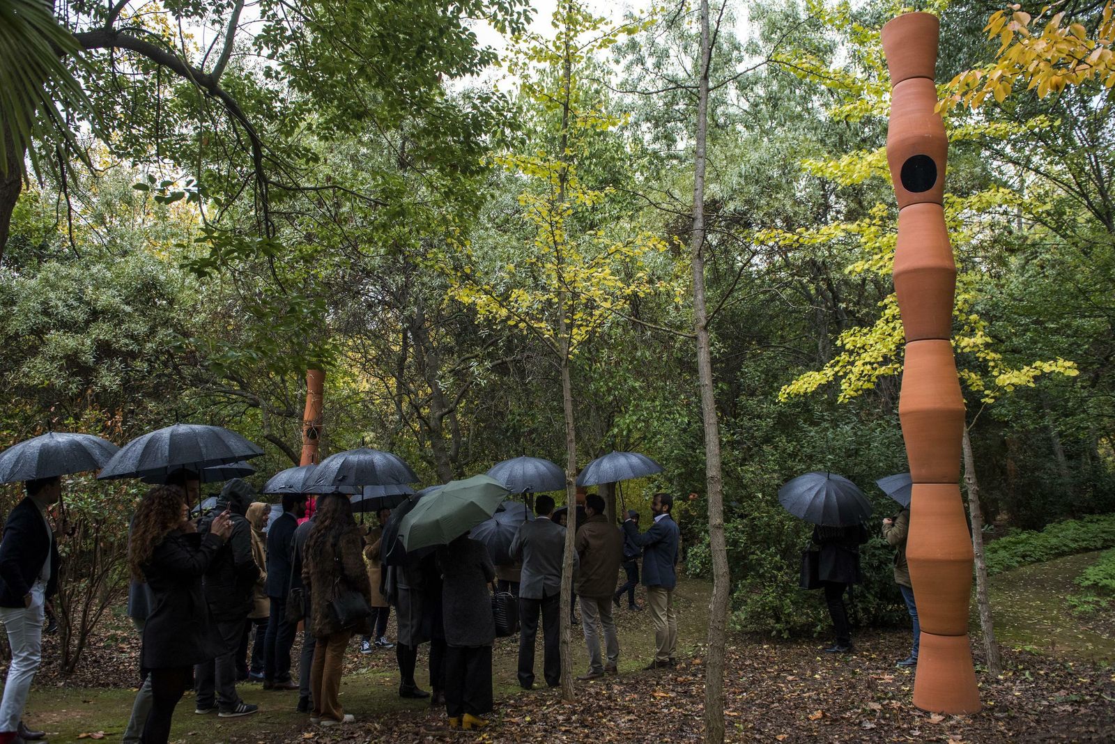 Así es el 'Bosque' que Cervezas Alhambra ha levantado en Granada