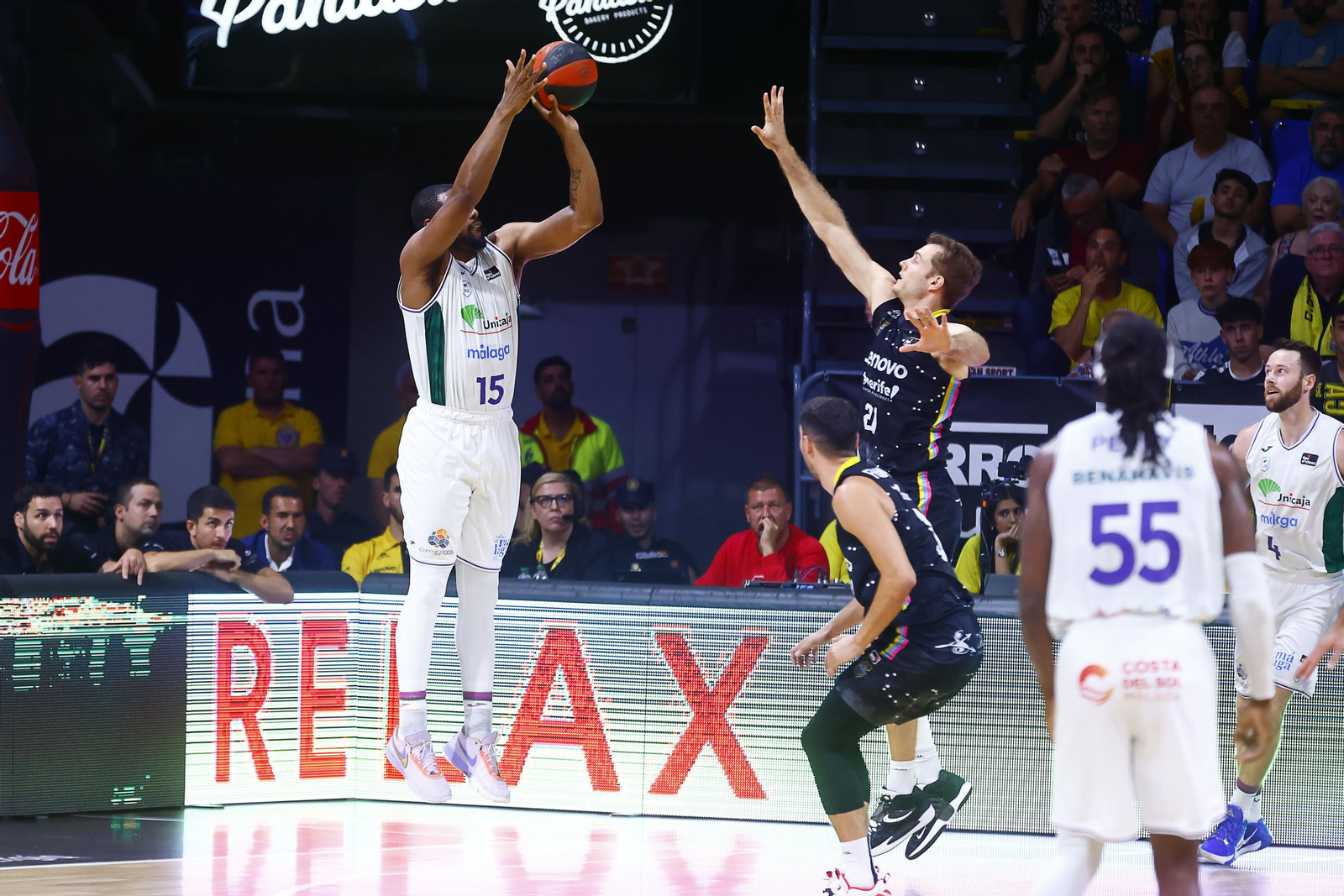 El Lenovo Tenerife - Unicaja, en fotos