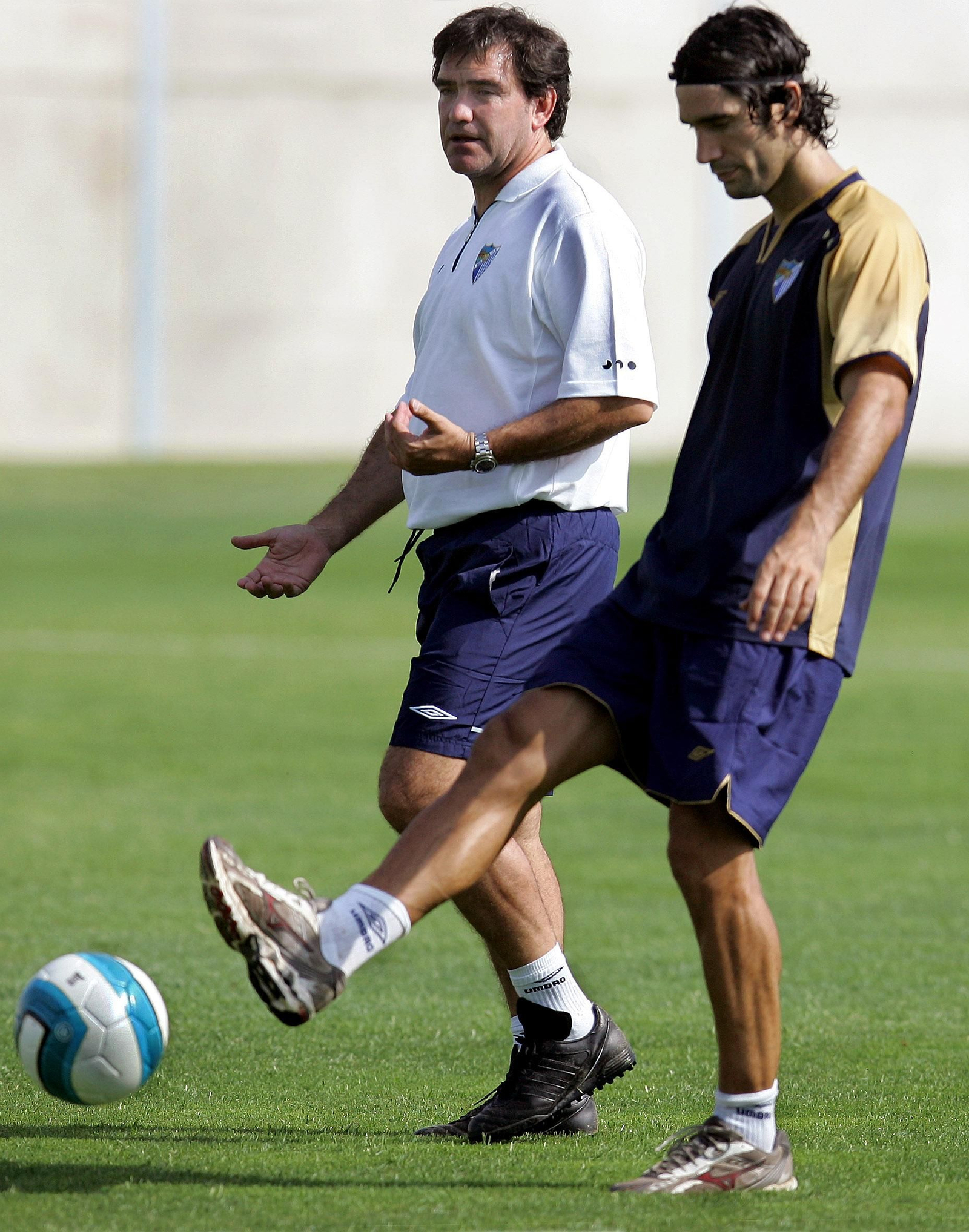 El paso de Marcos Alonso por el Málaga CF, en fotos