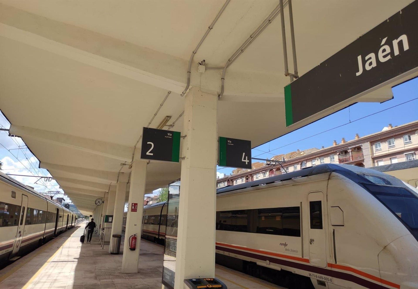 Estación de tren de Jaén.