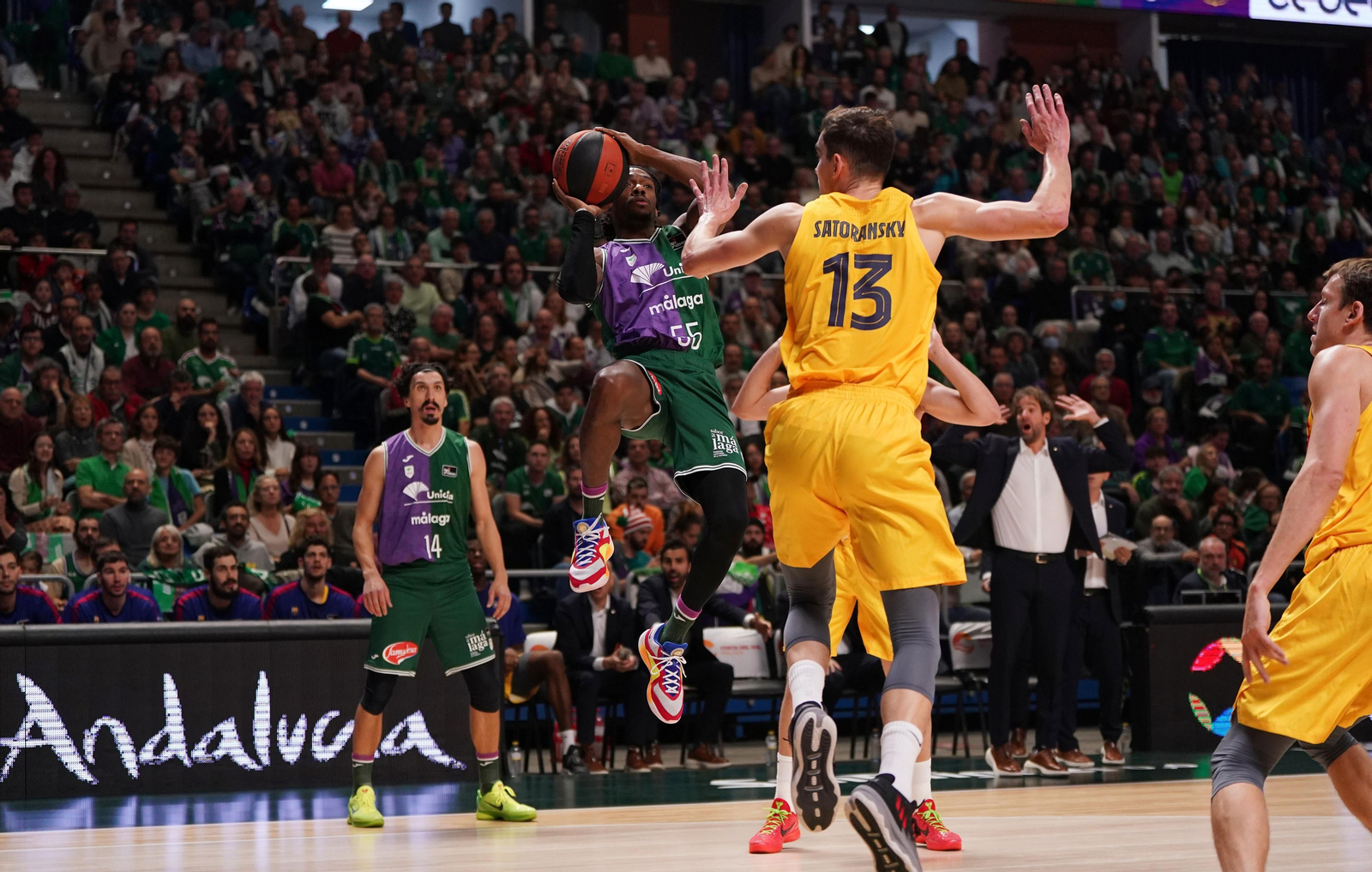 Imagen de la ida en el Carpena