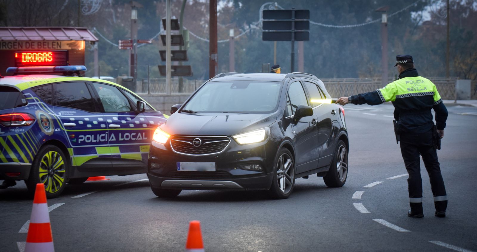 Imágenes de la madrugada de Nochevieja 2024, en Sevilla