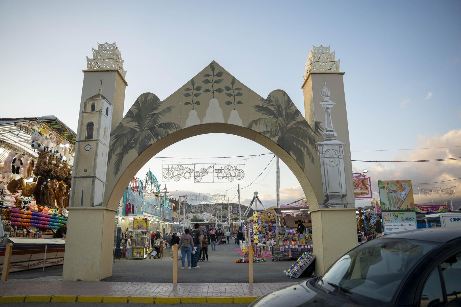 Circuito de hinchables infantiles Ninja Warrior de la feria de Albox