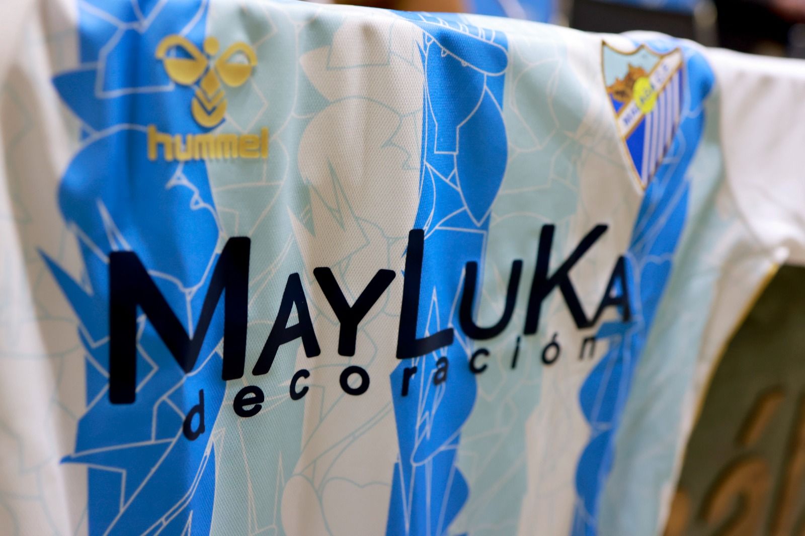 Los veteranos del Málaga CF tienen nuevo patrocinador: MayLuka Decoración