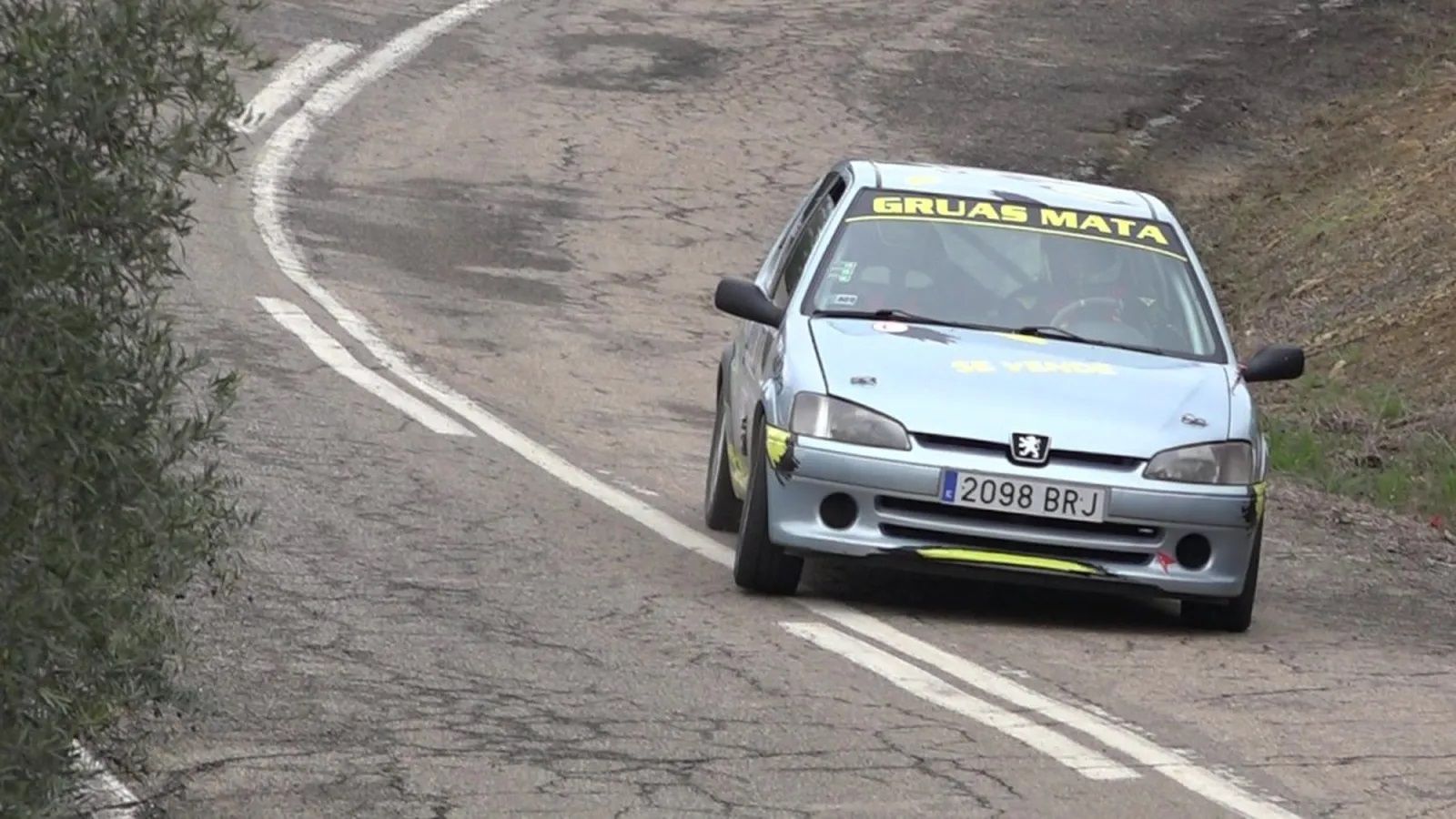 Paco Mata, durante la Cronometrada de Posadas de 2025.