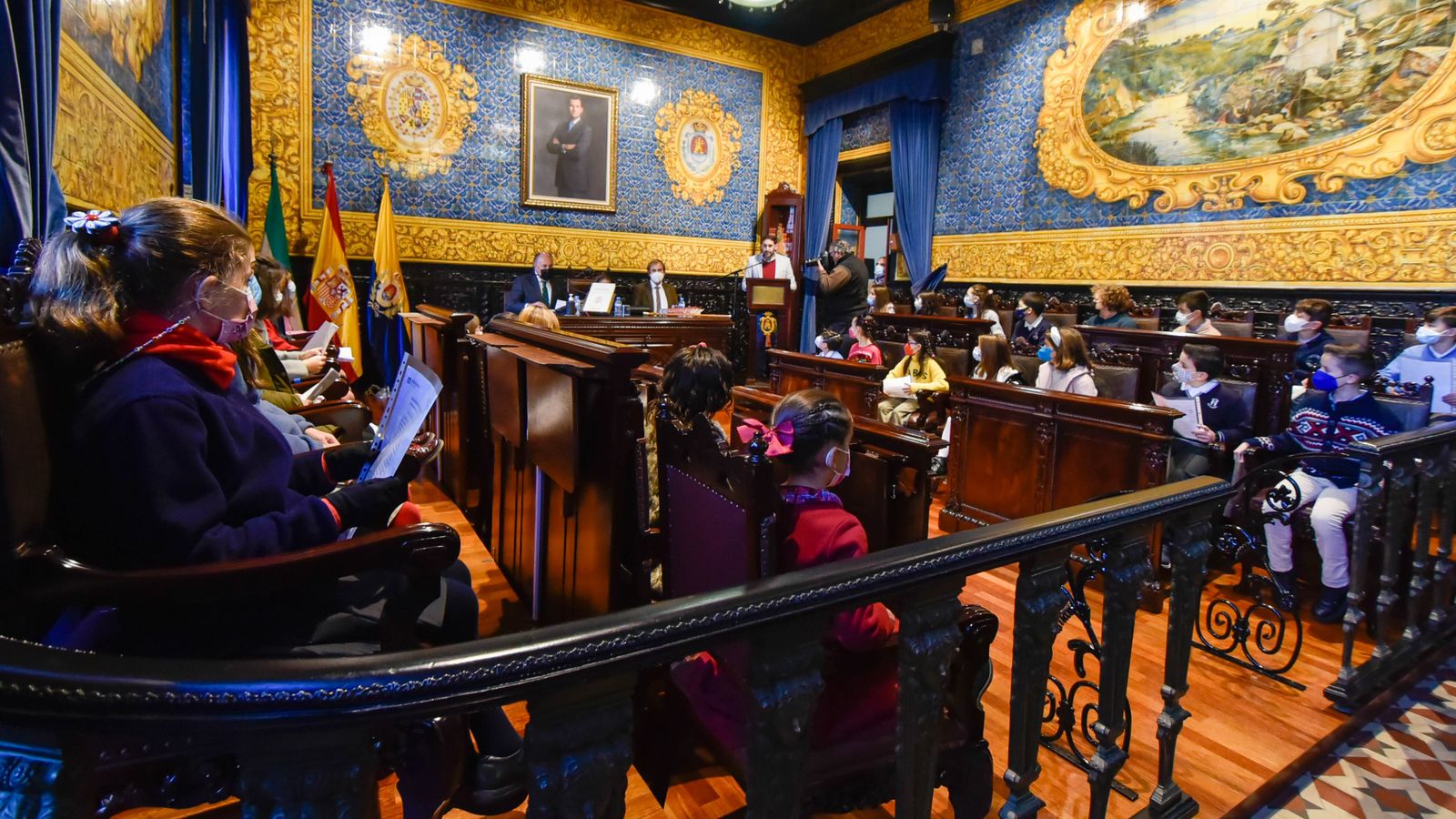 Las fotos del Pleno Infantil del Ayuntamiento de Algeciras