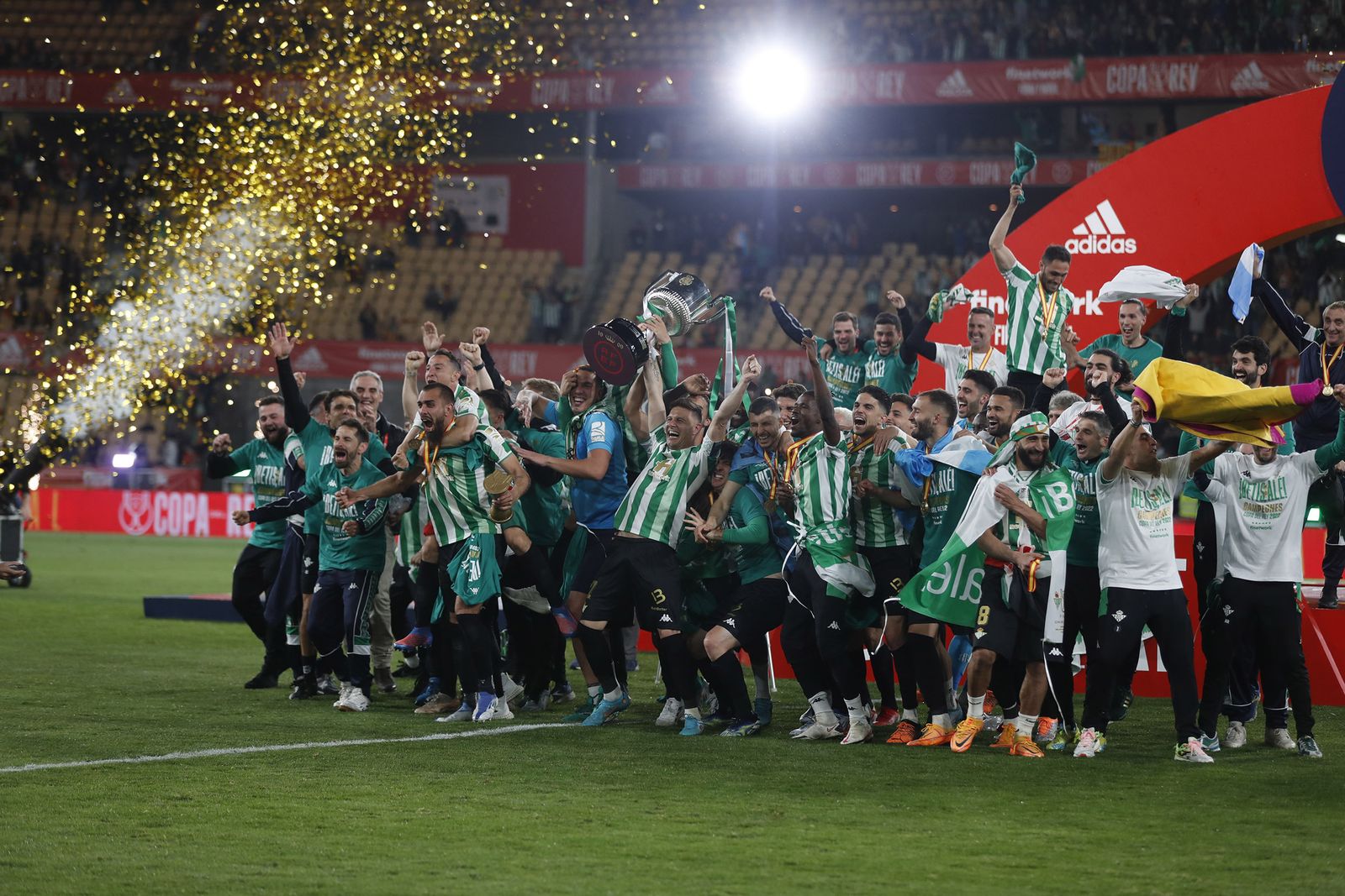 Las imágenes del Betis campeón de la Copa del Rey
