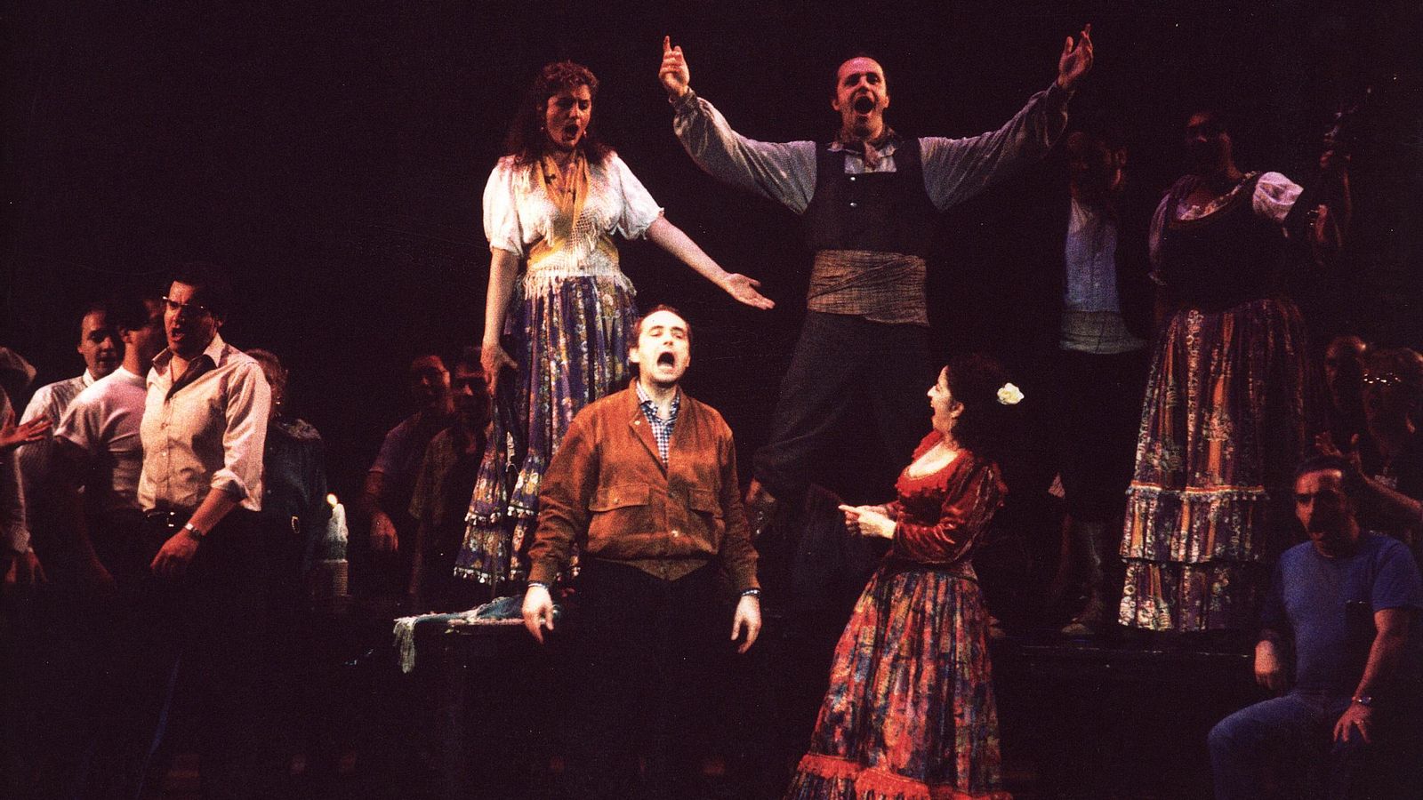 Teresa Berganza y José Carreras en la 'Carmen' de la Expo92.