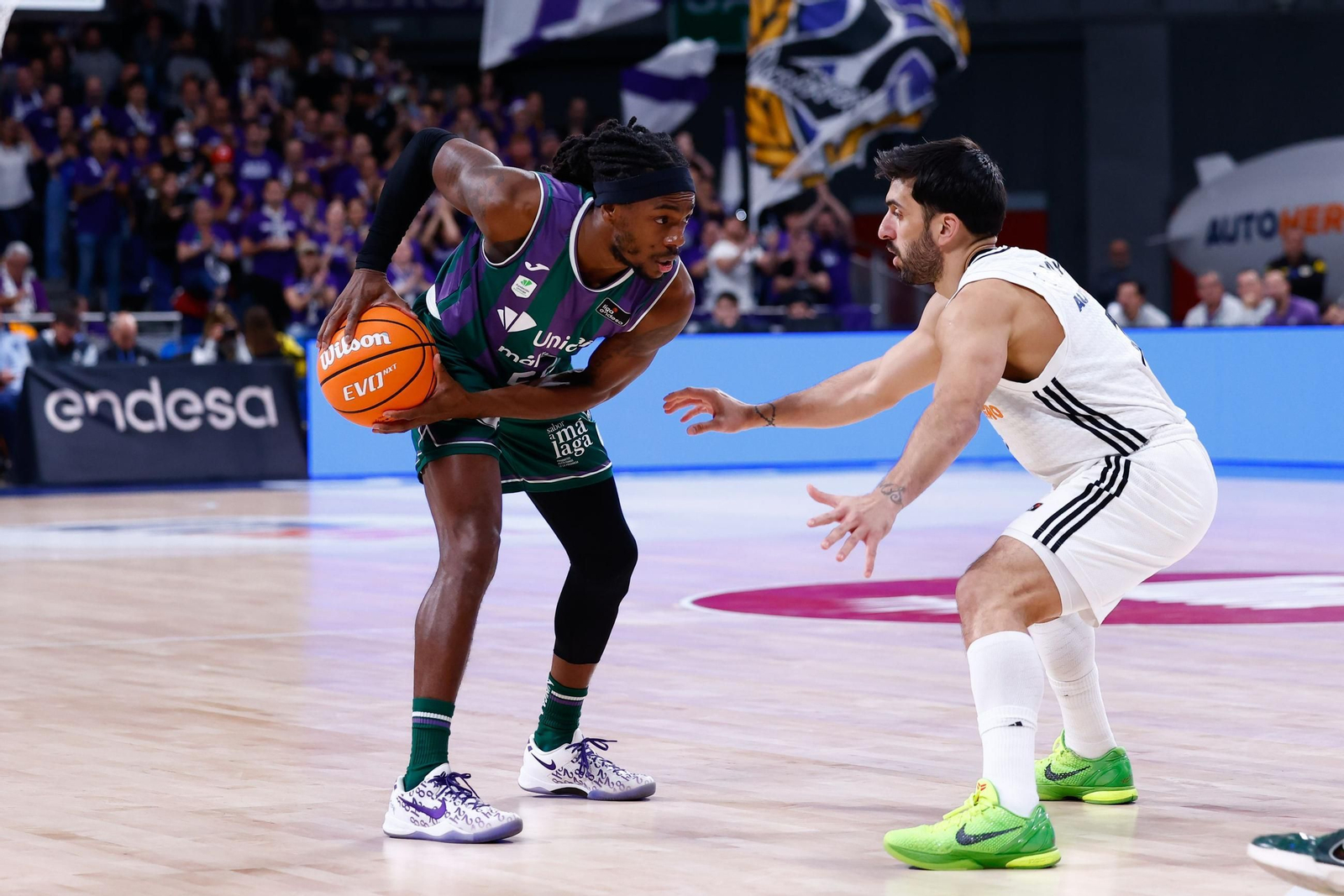 El Real Madrid-Unicaja, en fotos
