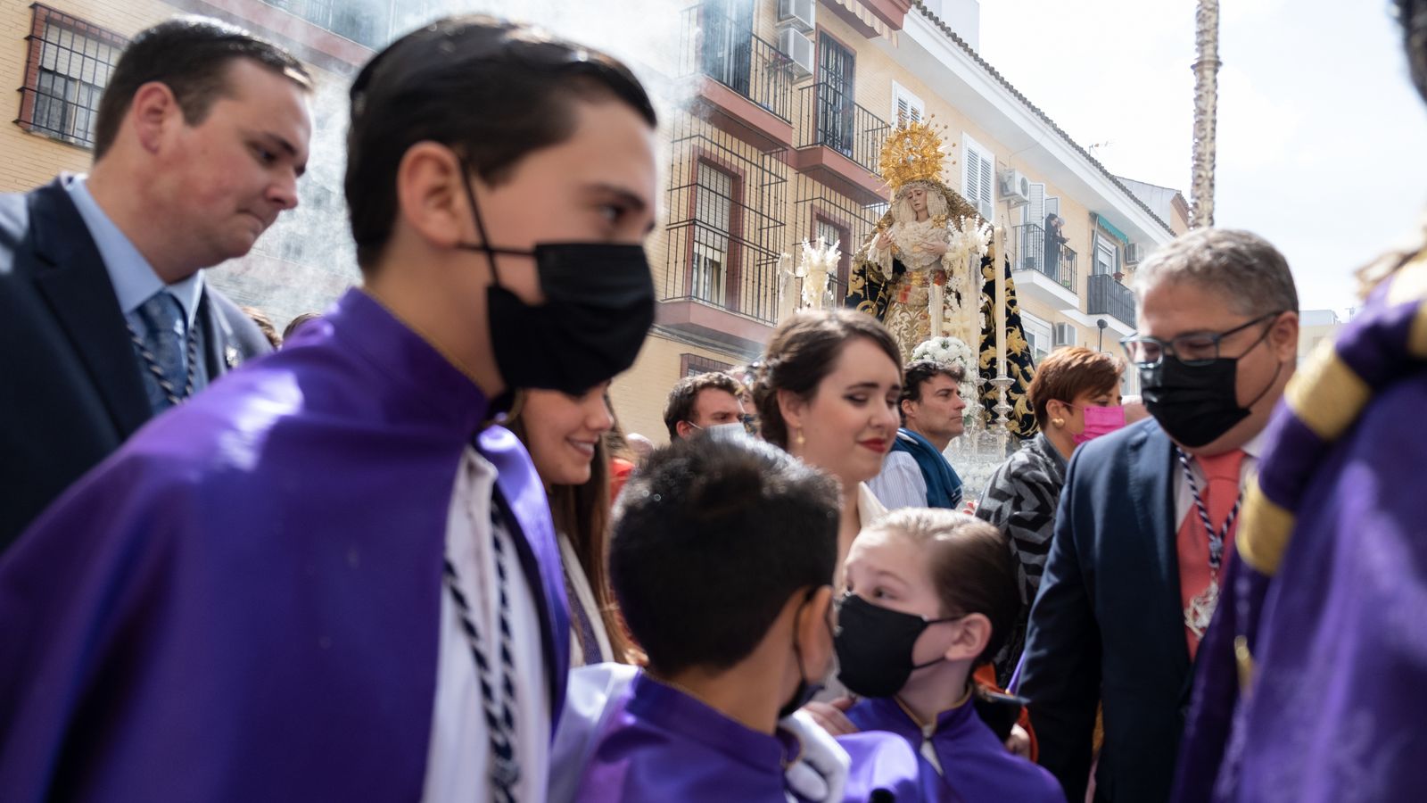 El traslado de la Estrella a su capilla, en imágenes