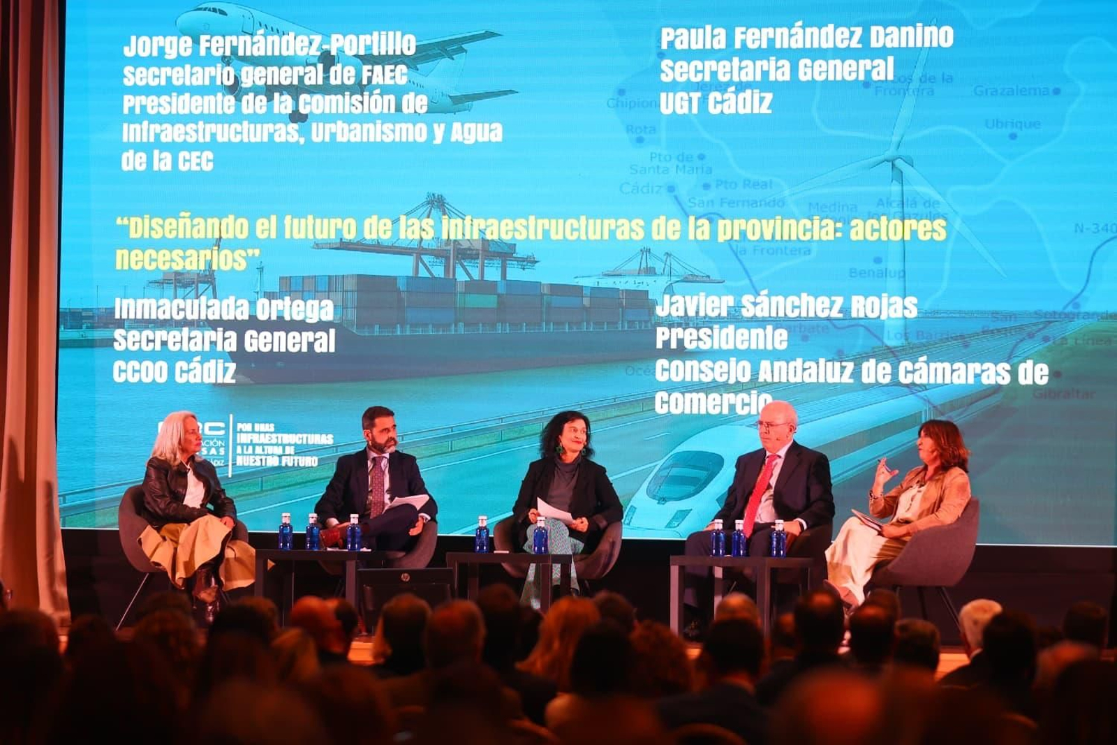 Mesa redonda agentes sindicales y empresariales