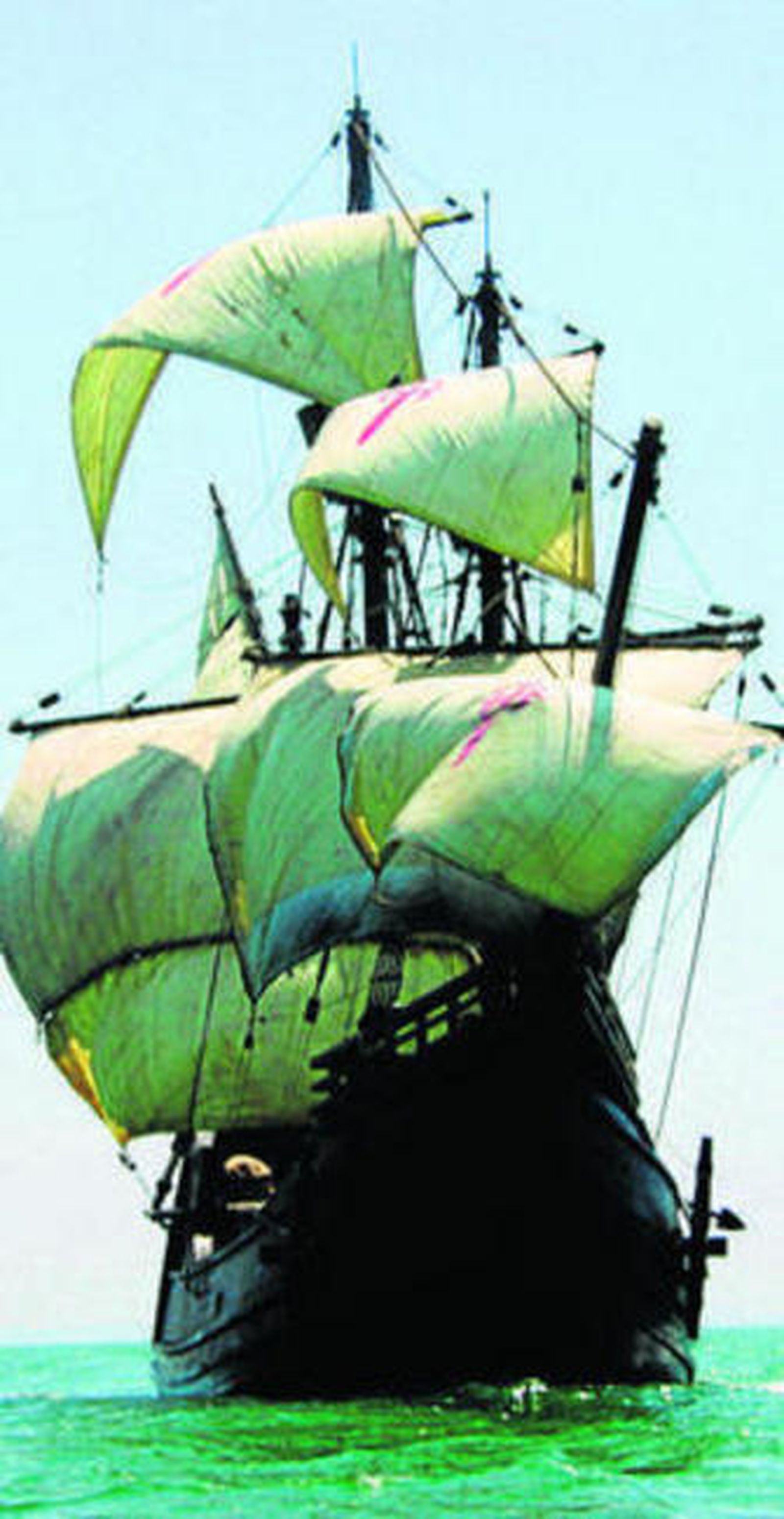 La réplica de la nao 'Victoria''.