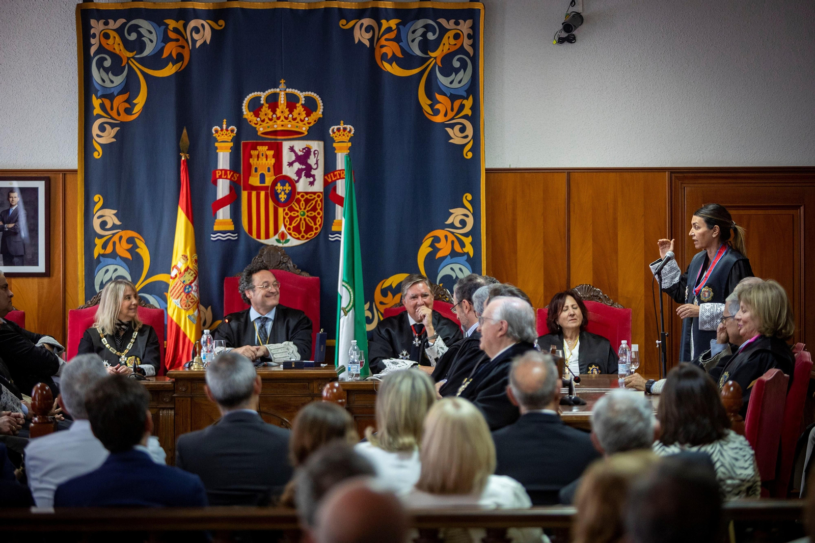 Imposición de la Cruz de la Orden de San Raimundo de Peñafort a Lorena Montero