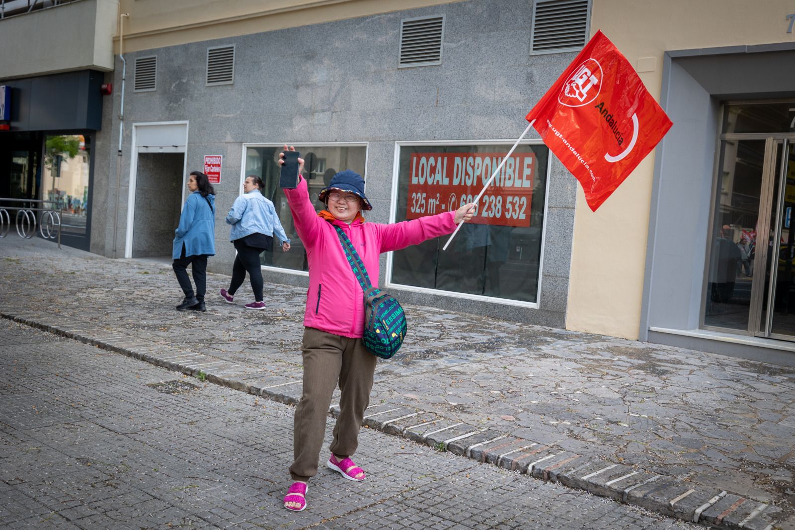 Imágenes de la manifestación del 1 de Mayo en Cádiz