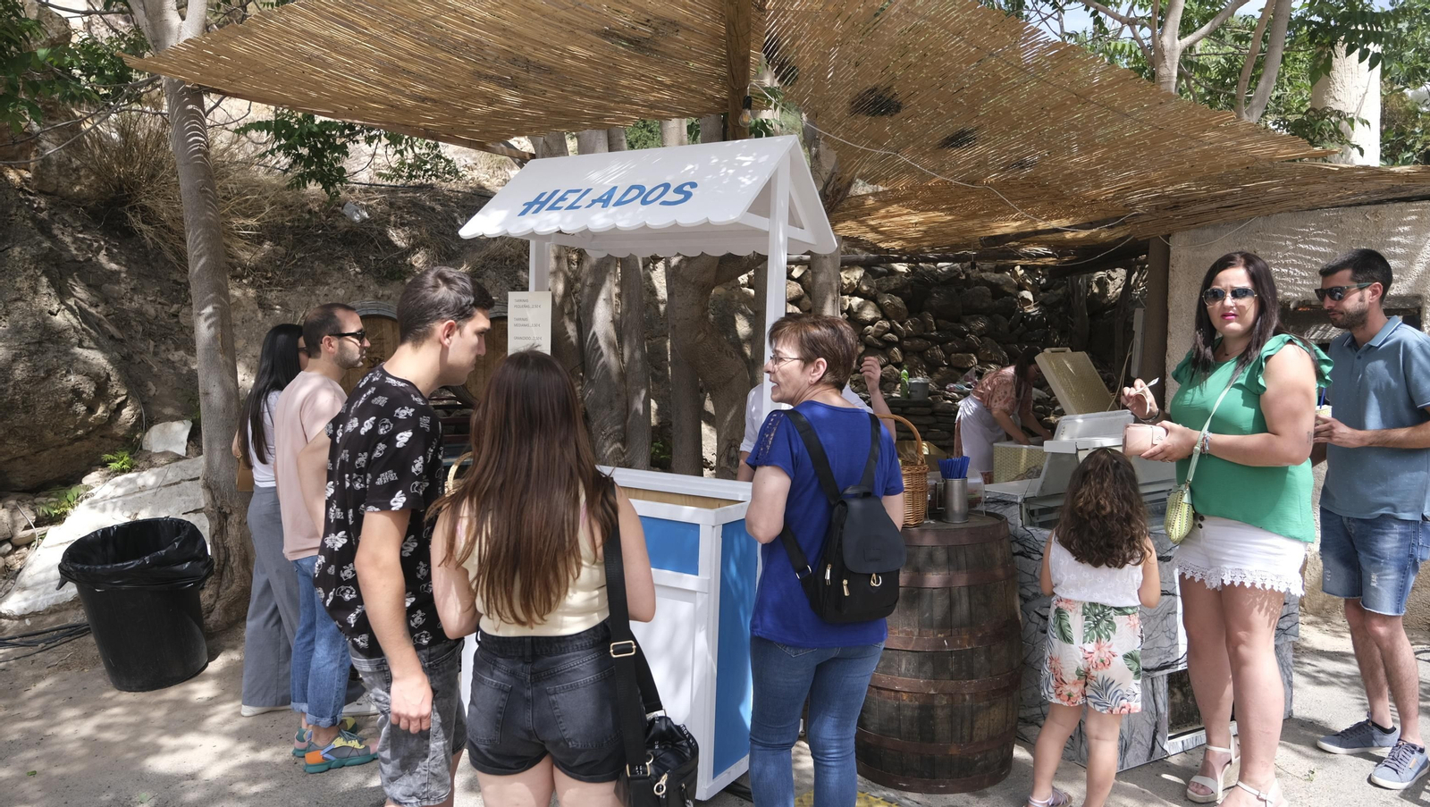 Imágenes de la recreación histórica Canteros y Caciques, en Macael