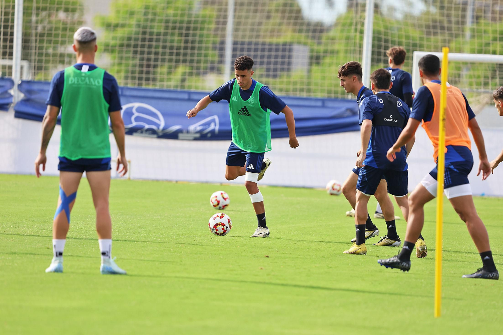 Entrenamiento del Recreativo de Huelva