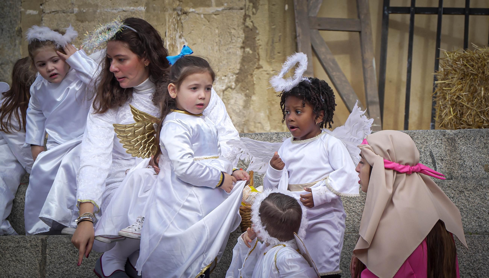 El Belén Viviente de la plaza de San Lucas de Jerez en imágenes