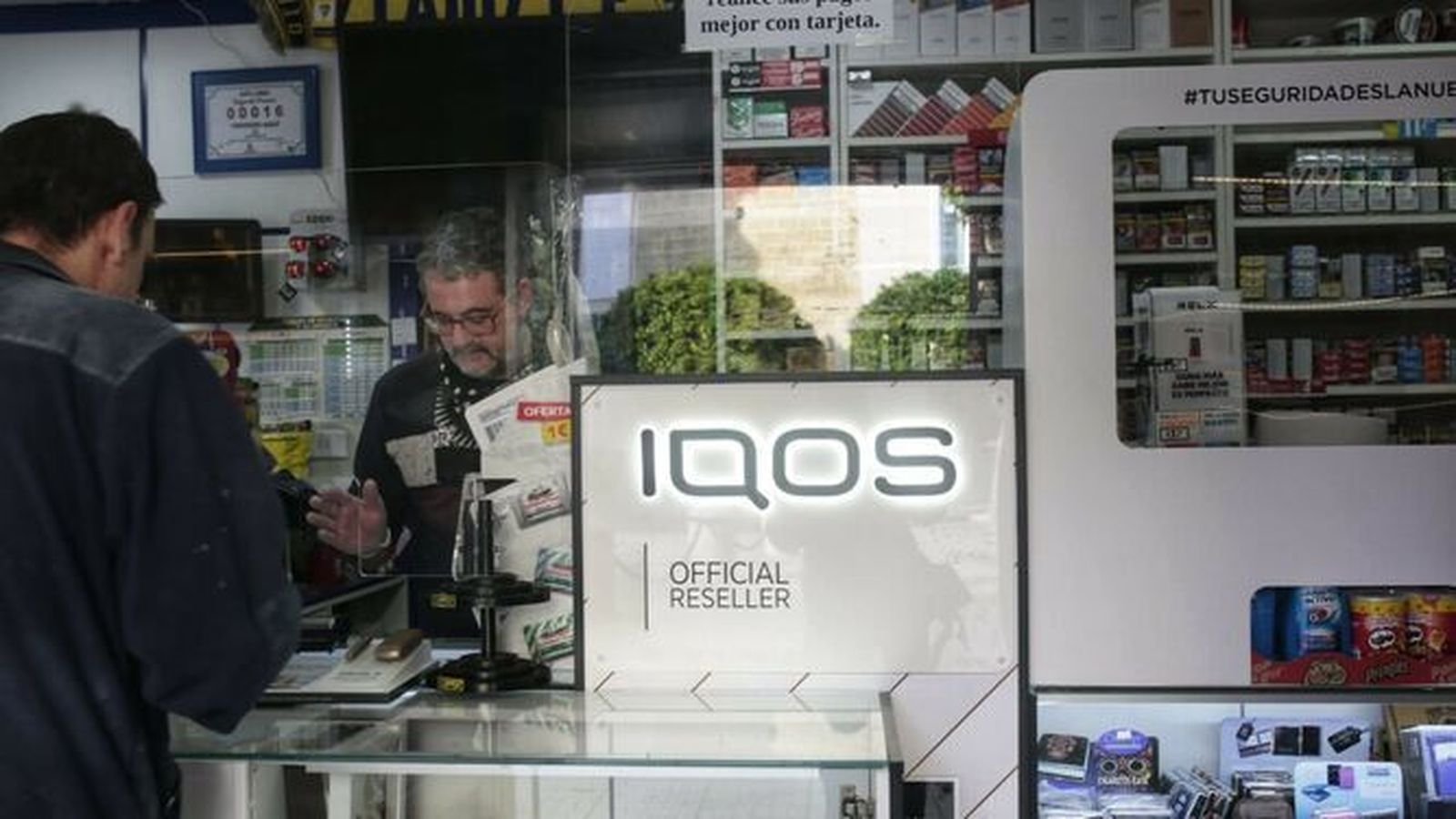 Un estanco de Cádiz capital