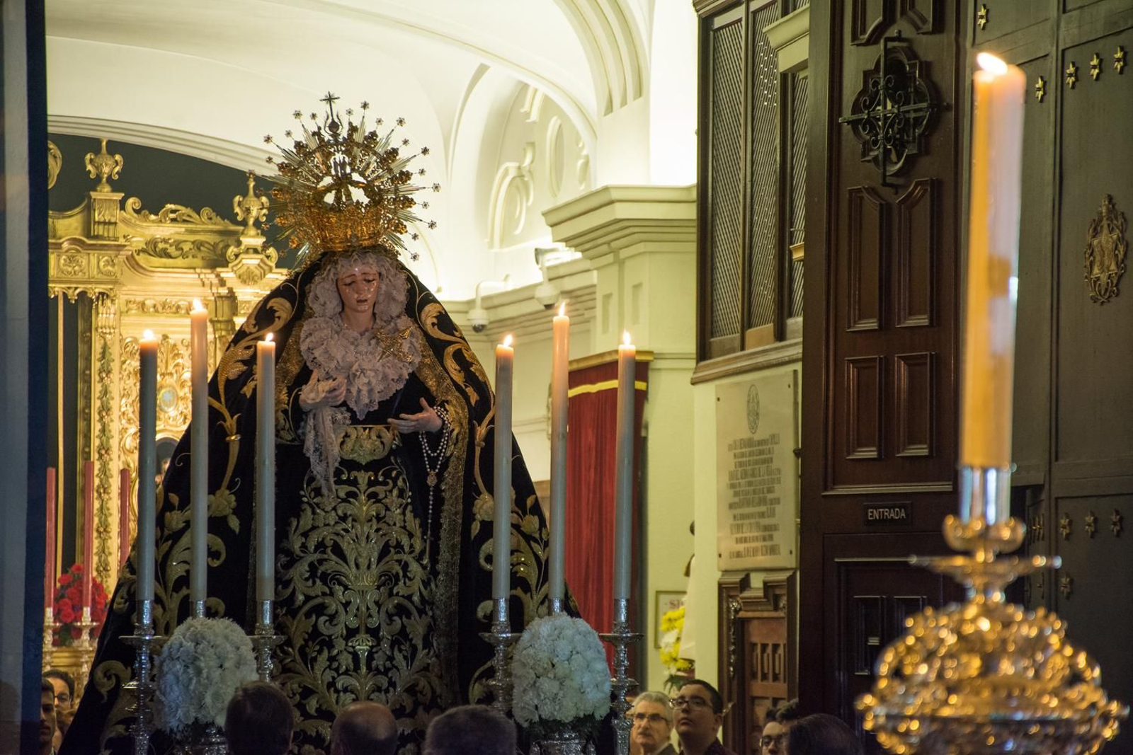 Traslado y Vía Crucis de la Hermandad de la Estrella a Santa Ana