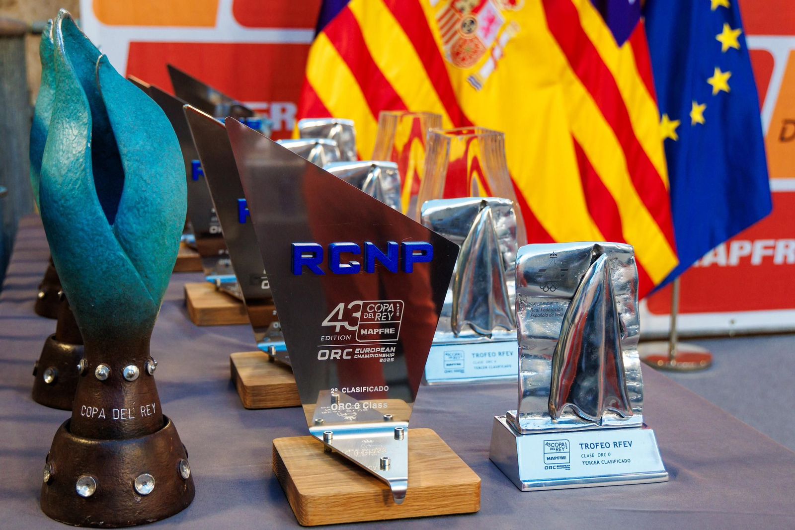Las fotos de la entrega de premios de la Copa del Rey Mapfre de vela