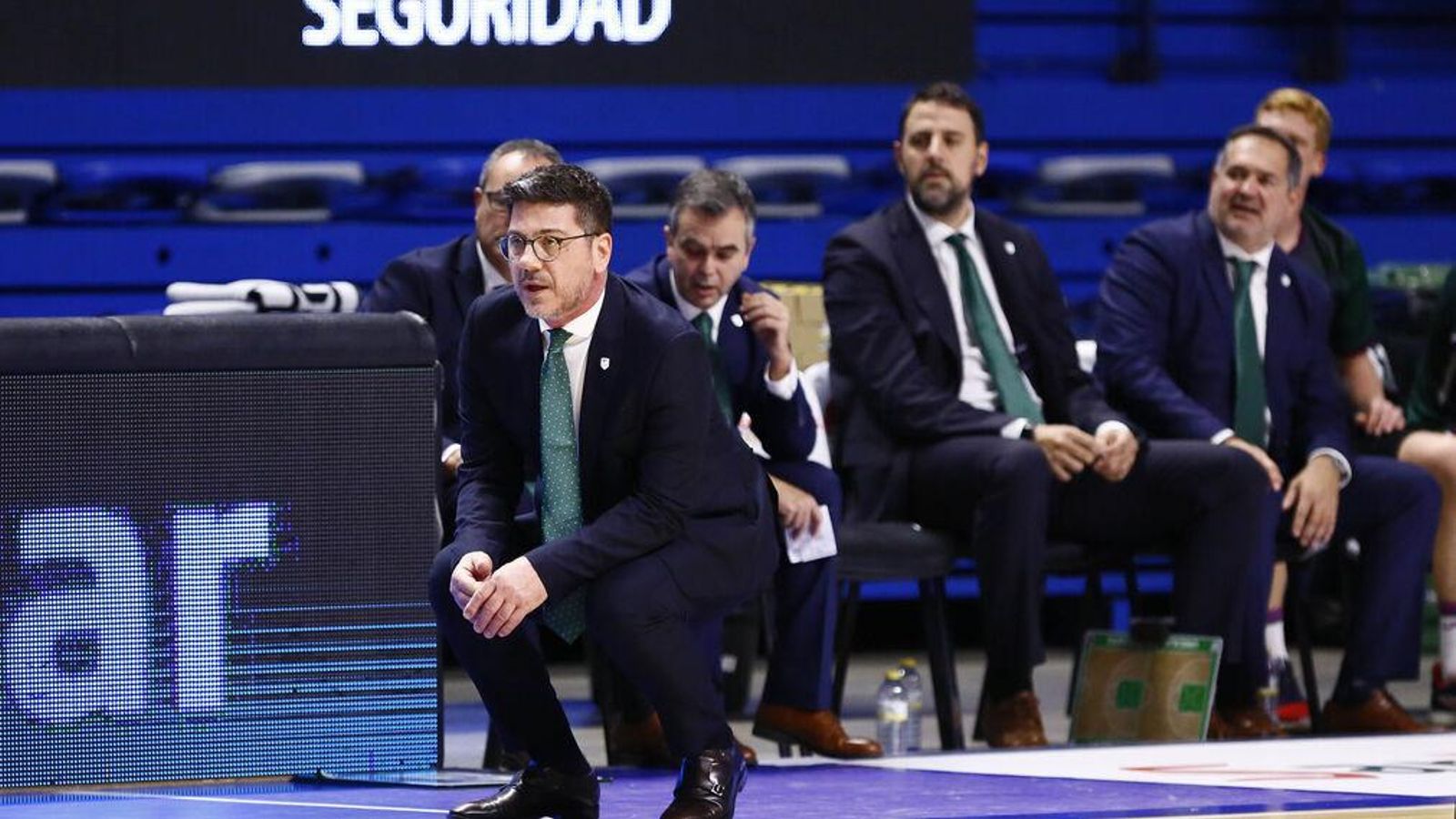 Fotis Katsikaris, durante un partido.