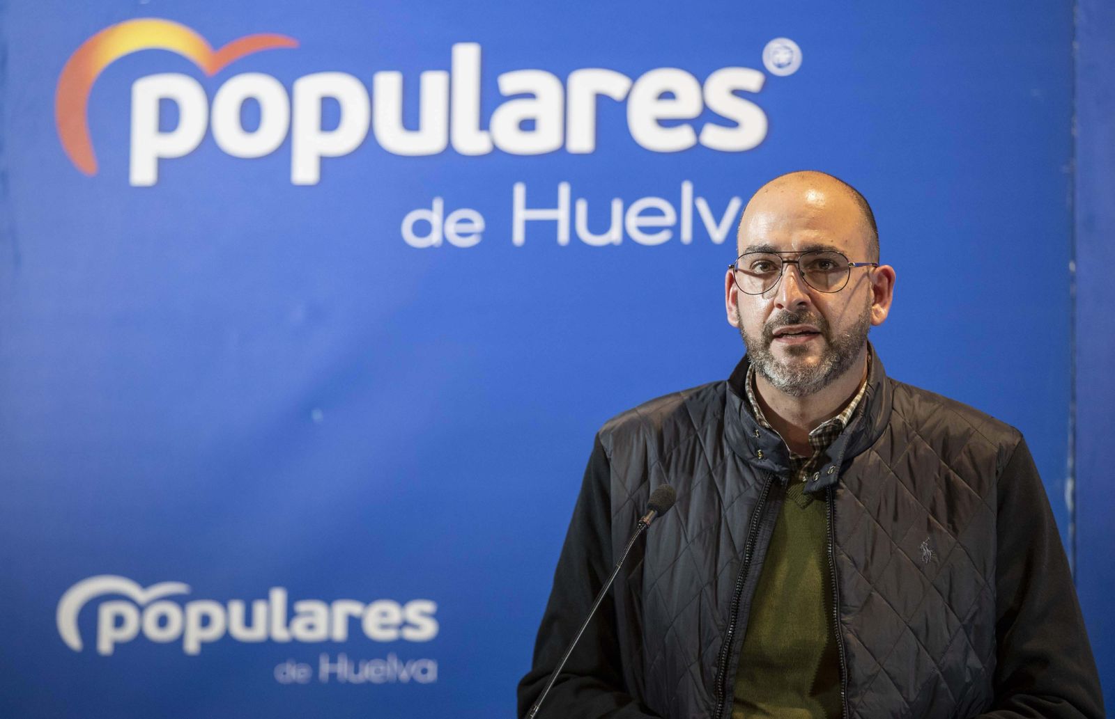 Miguel Ángel Jiménez, candidato del Partido Popular de Almonte.