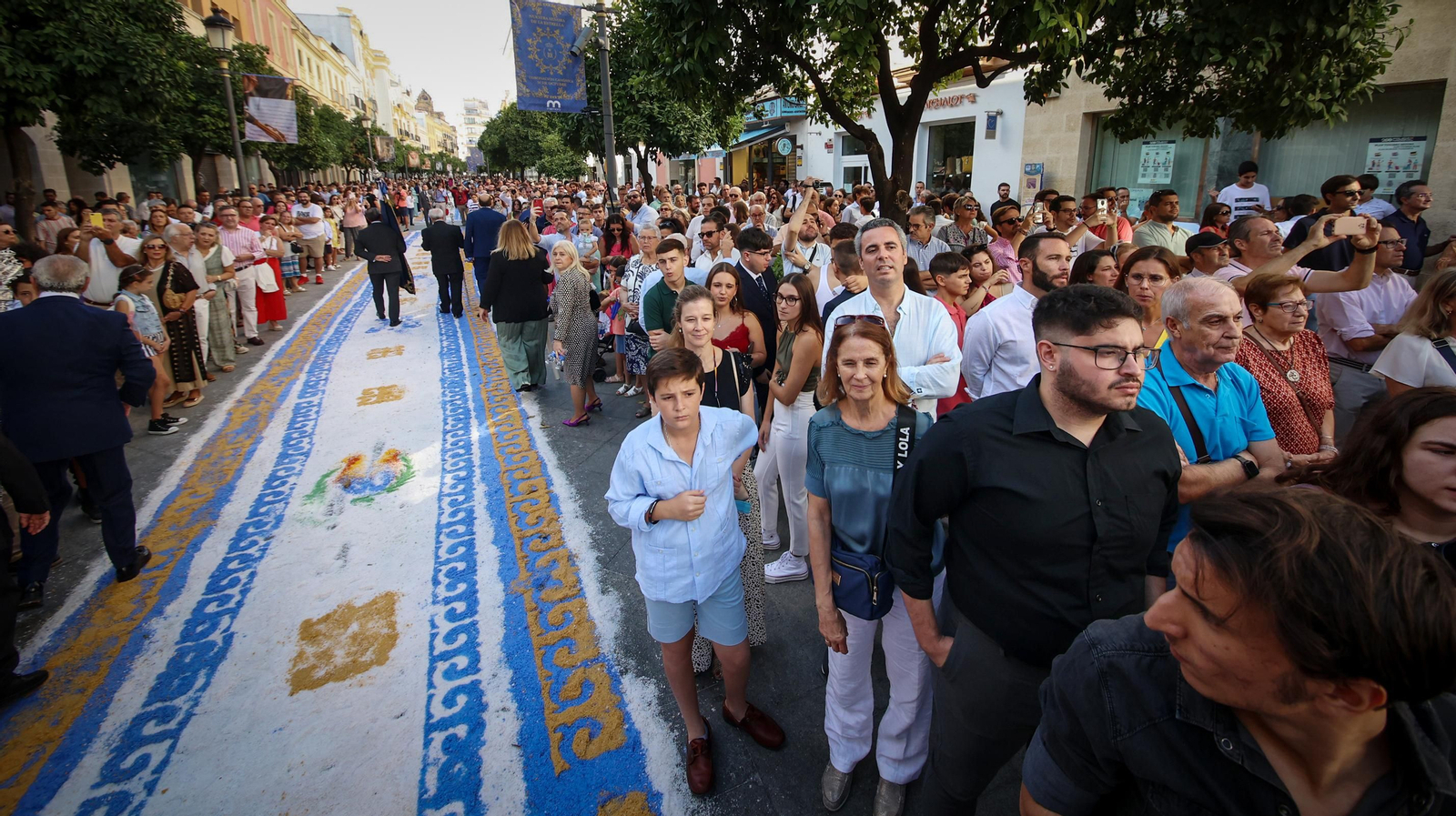 La Virgen de la Estrella ilumina las calles de Jerez La Virgen de la Estrella ilumina las calles de Jerez