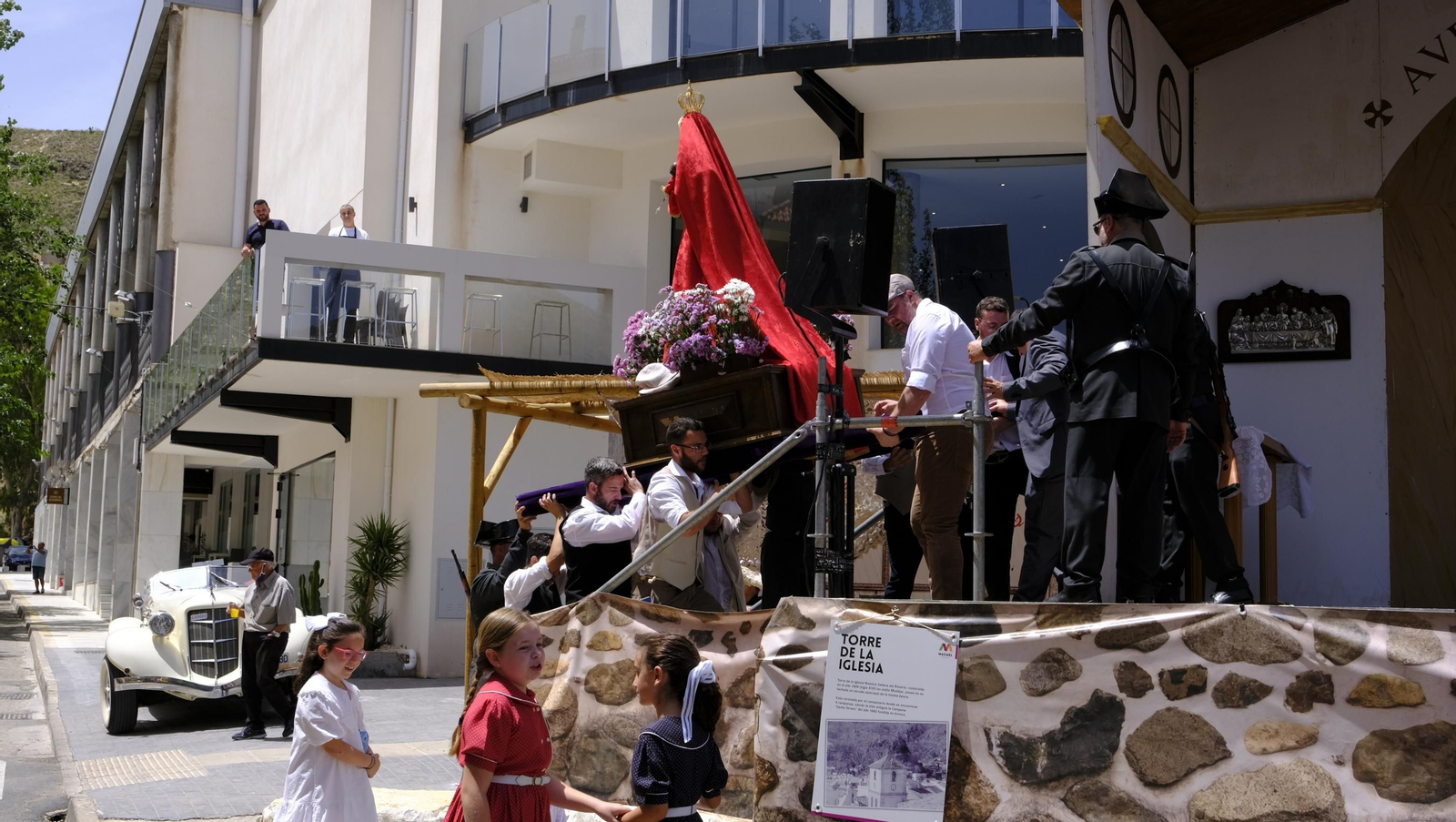 Imágenes de la Recreación Histórica Canteros y Caciques, en Macael