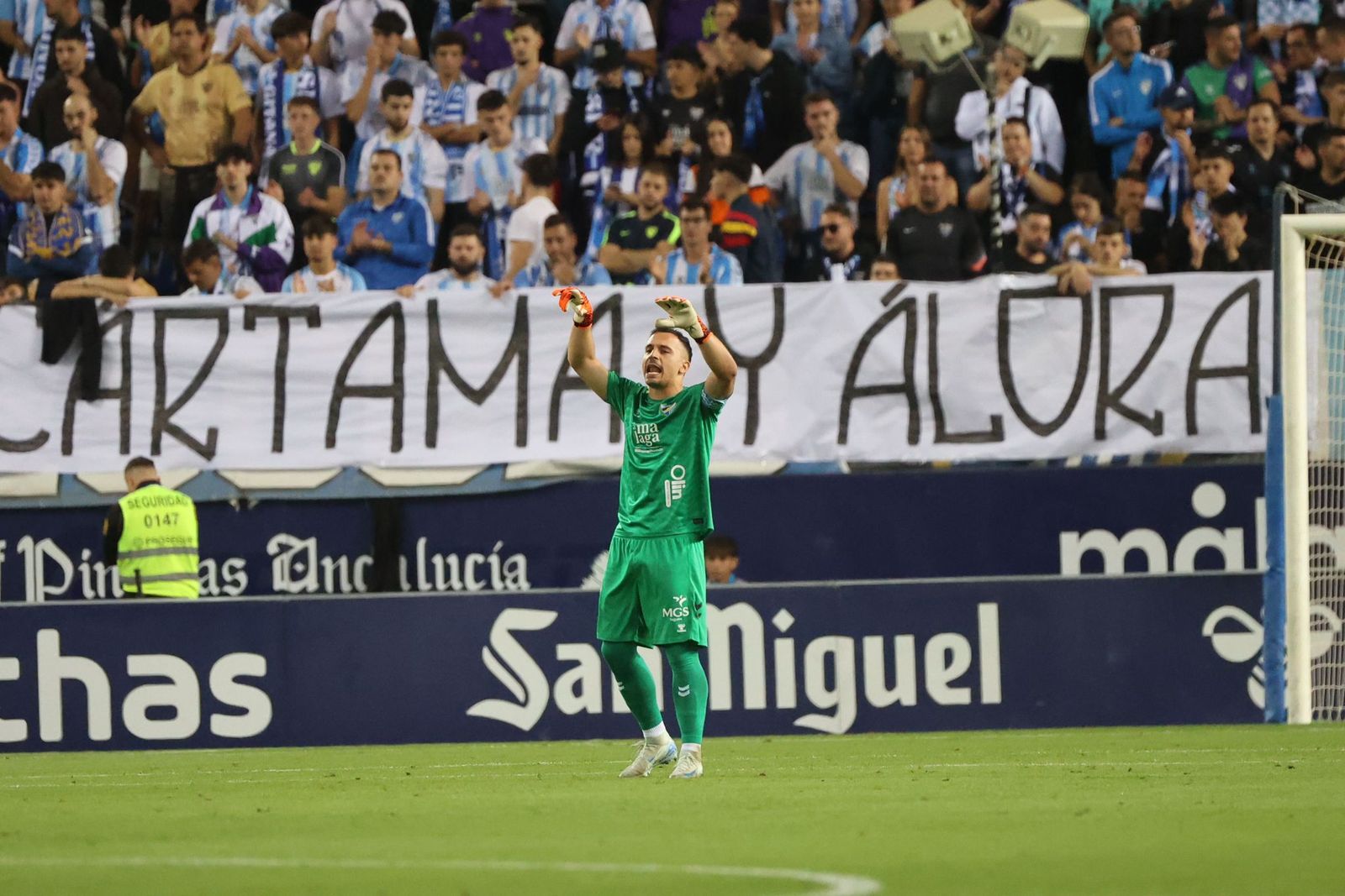 Las fotos del Málaga CF-Cartagena