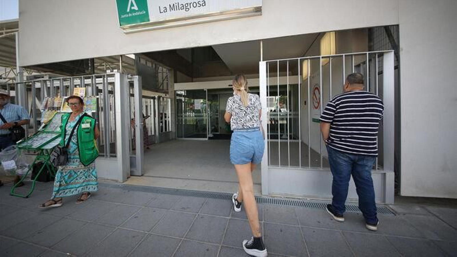 Centro de Salud La Milagrosa, en una imagen retrospectiva.