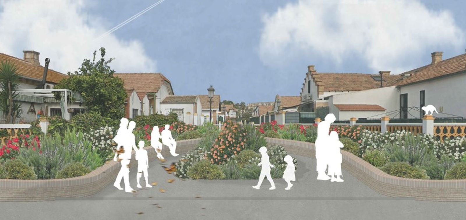 Recreación del proyecto para el Barrio Obrero.