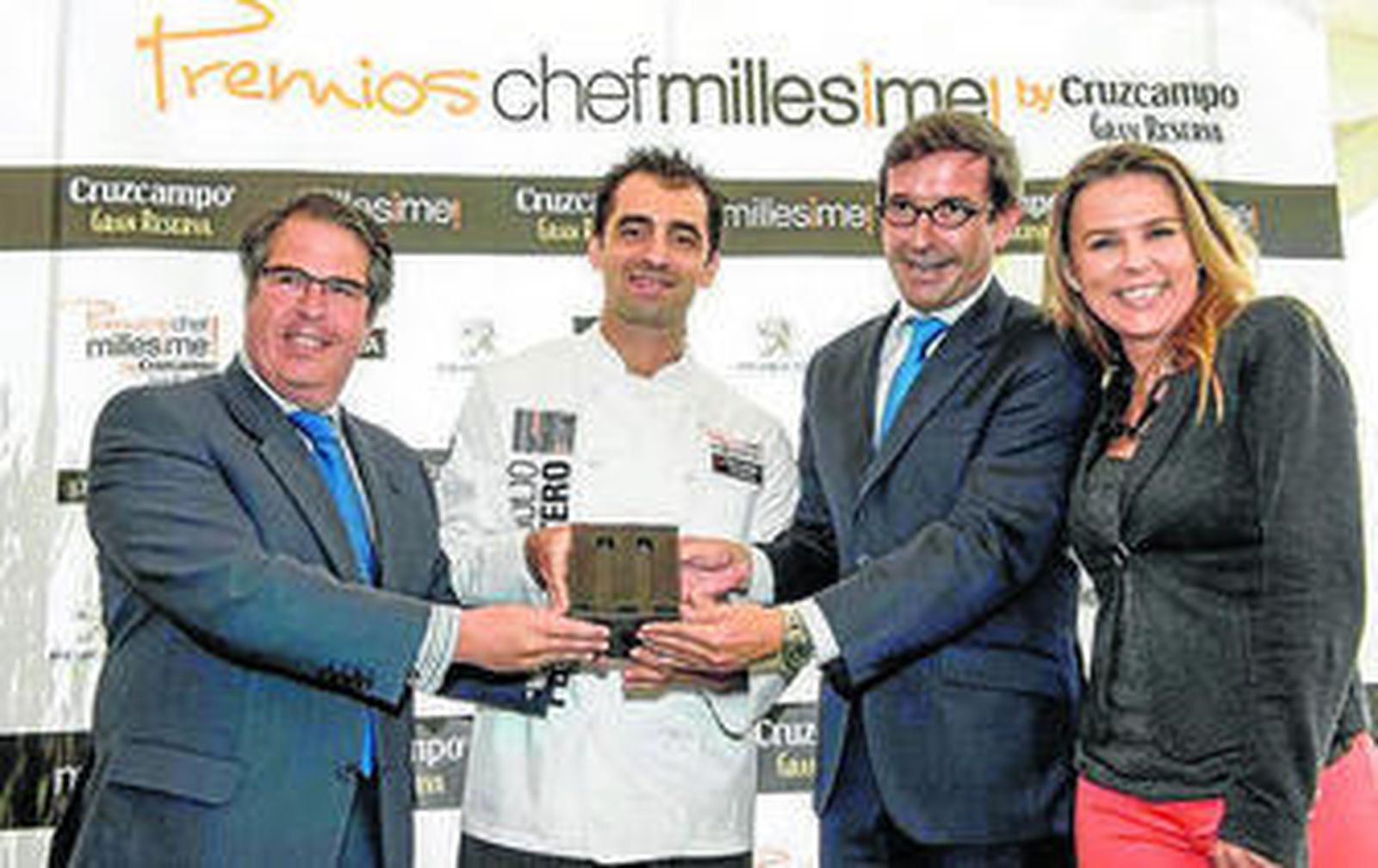 Gregorio Serrano, Julio Fernández, Jorge Paradela y Sandra Reig.