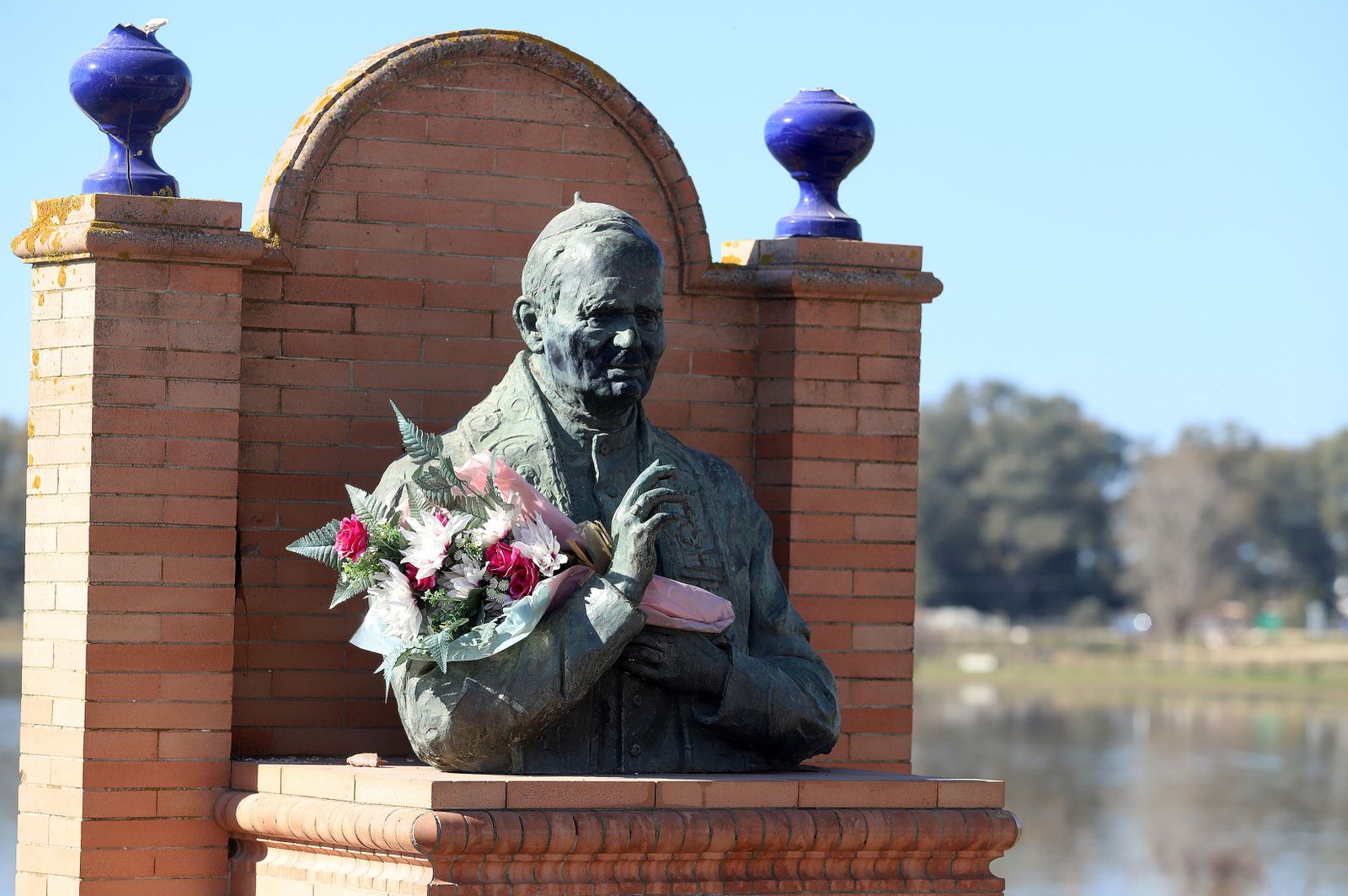 Imágenes del ambiente previo a la celebración de la Candelaria en El Rocío