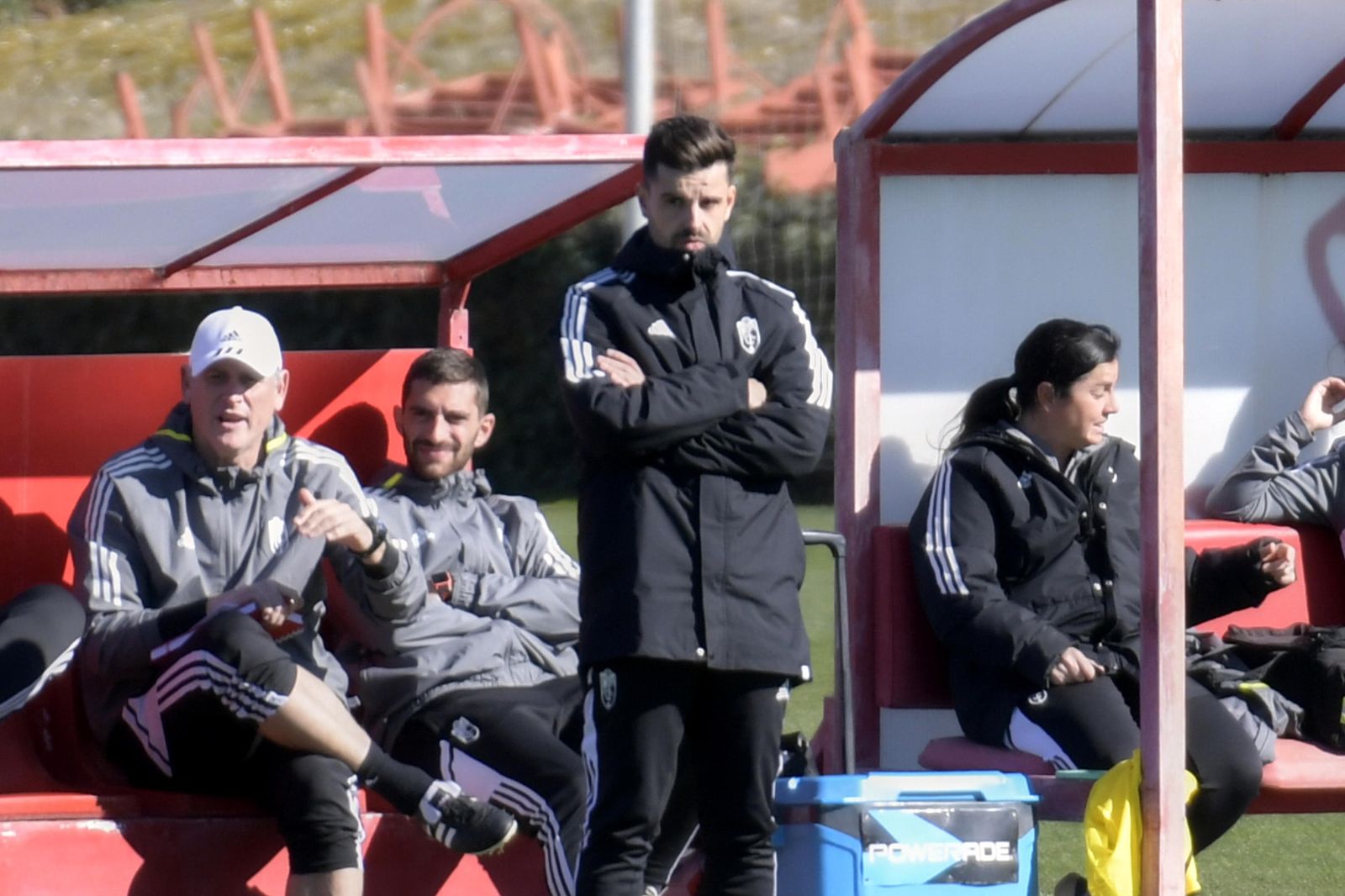 Roger Lamesa, en un partido.